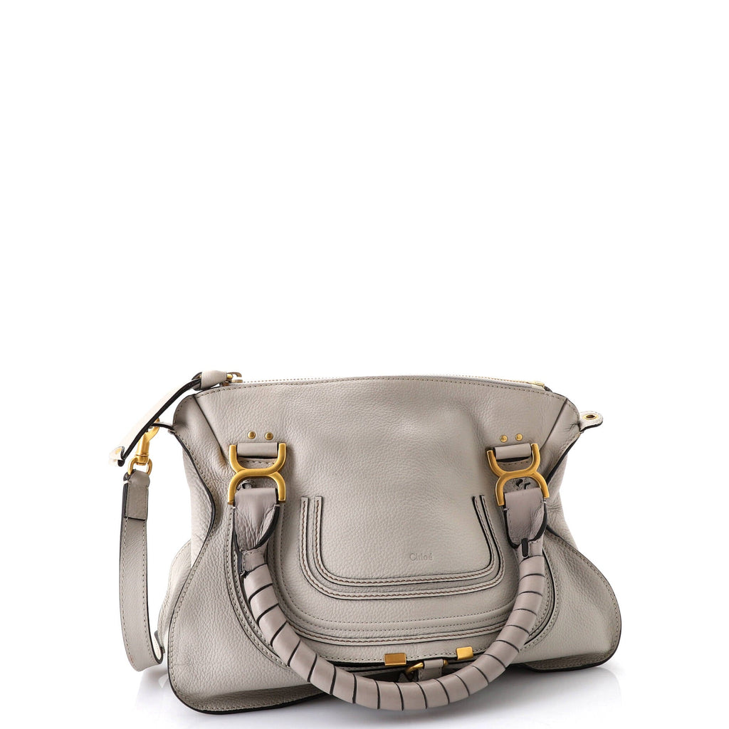 Marcie Satchel Leather Medium