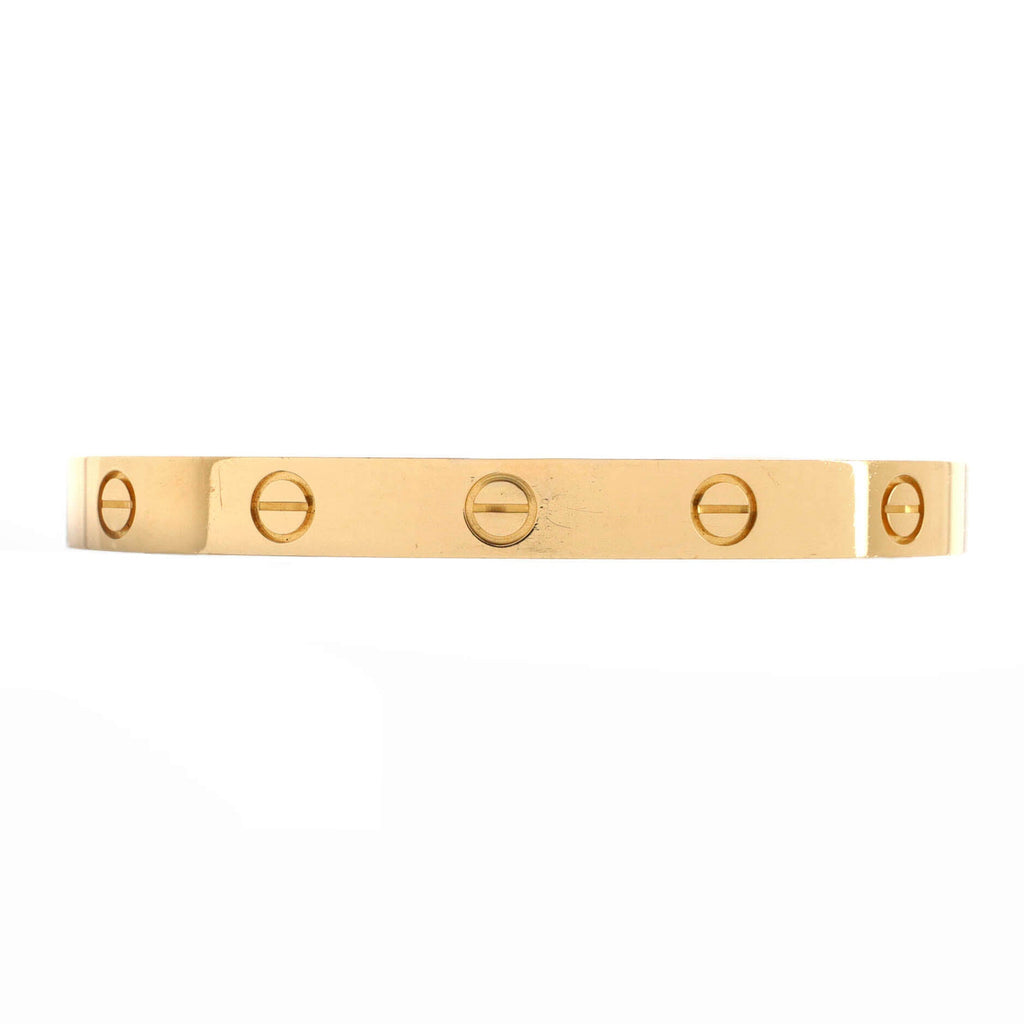 Love Cuff Bracelet 18K Yellow Gold