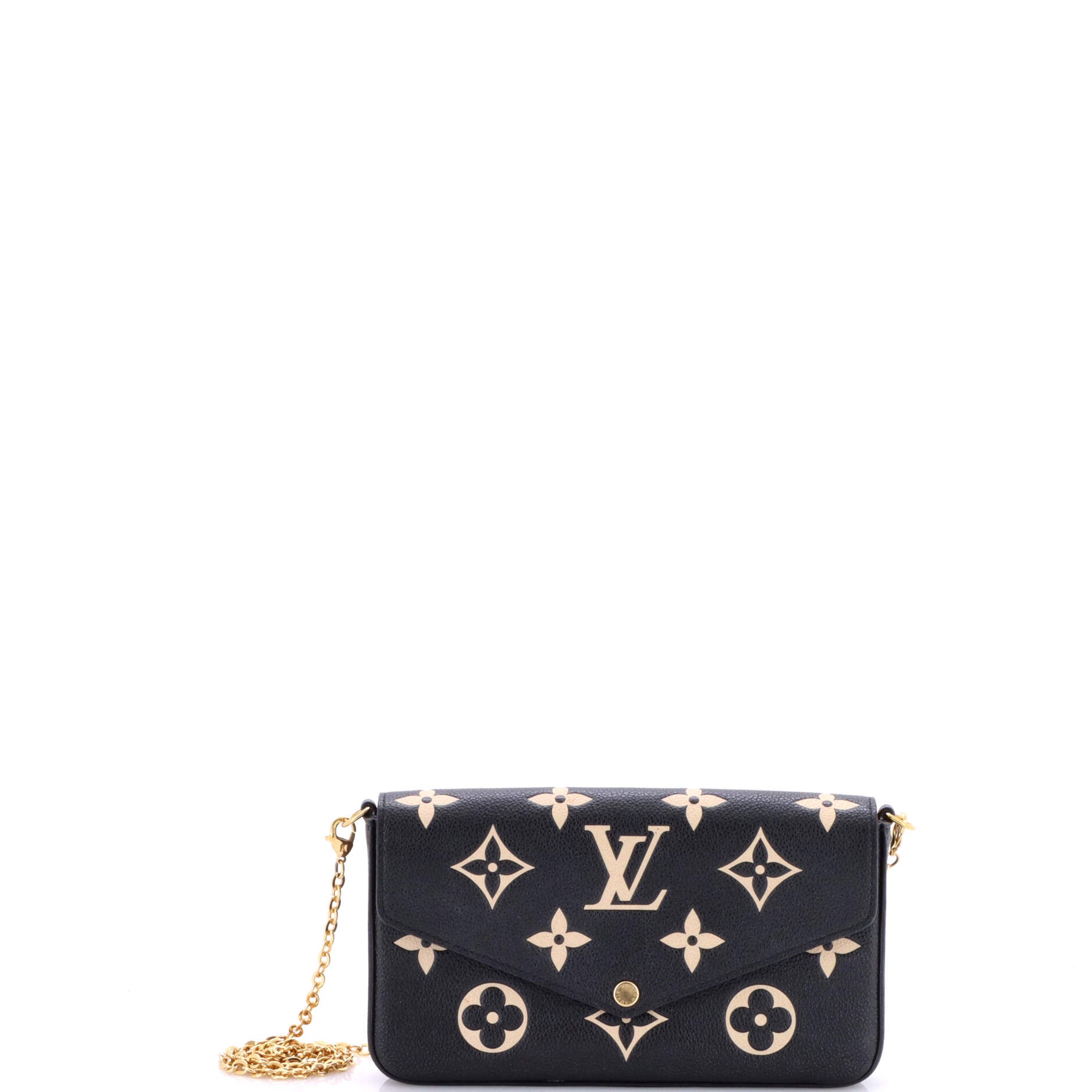 Felicie Pochette Bicolor Monogram Empreinte Giant