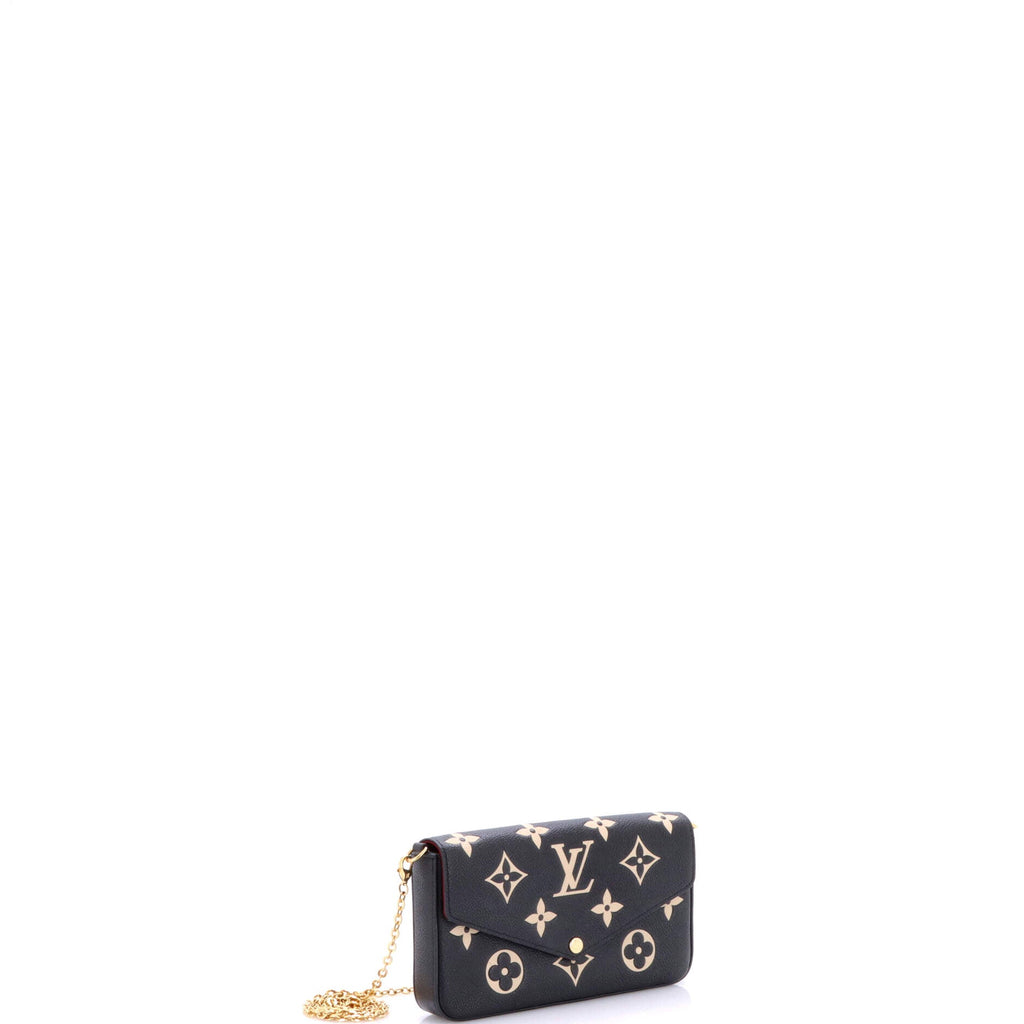 Felicie Pochette Bicolor Monogram Empreinte Giant