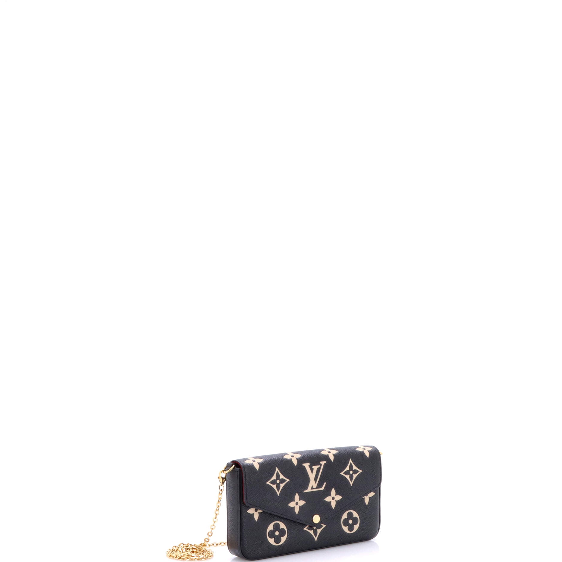 Felicie Pochette Bicolor Monogram Empreinte Giant