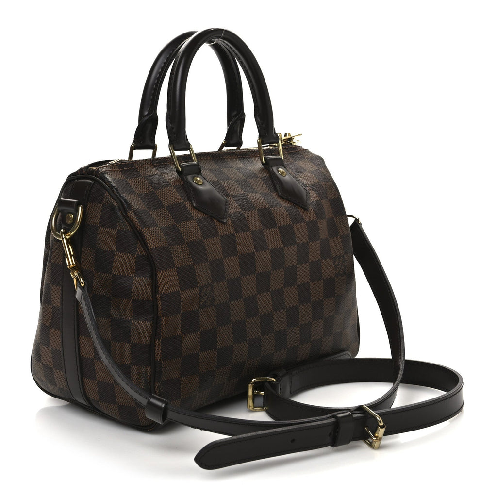 Damier Ebene Speedy Bandouliere 25