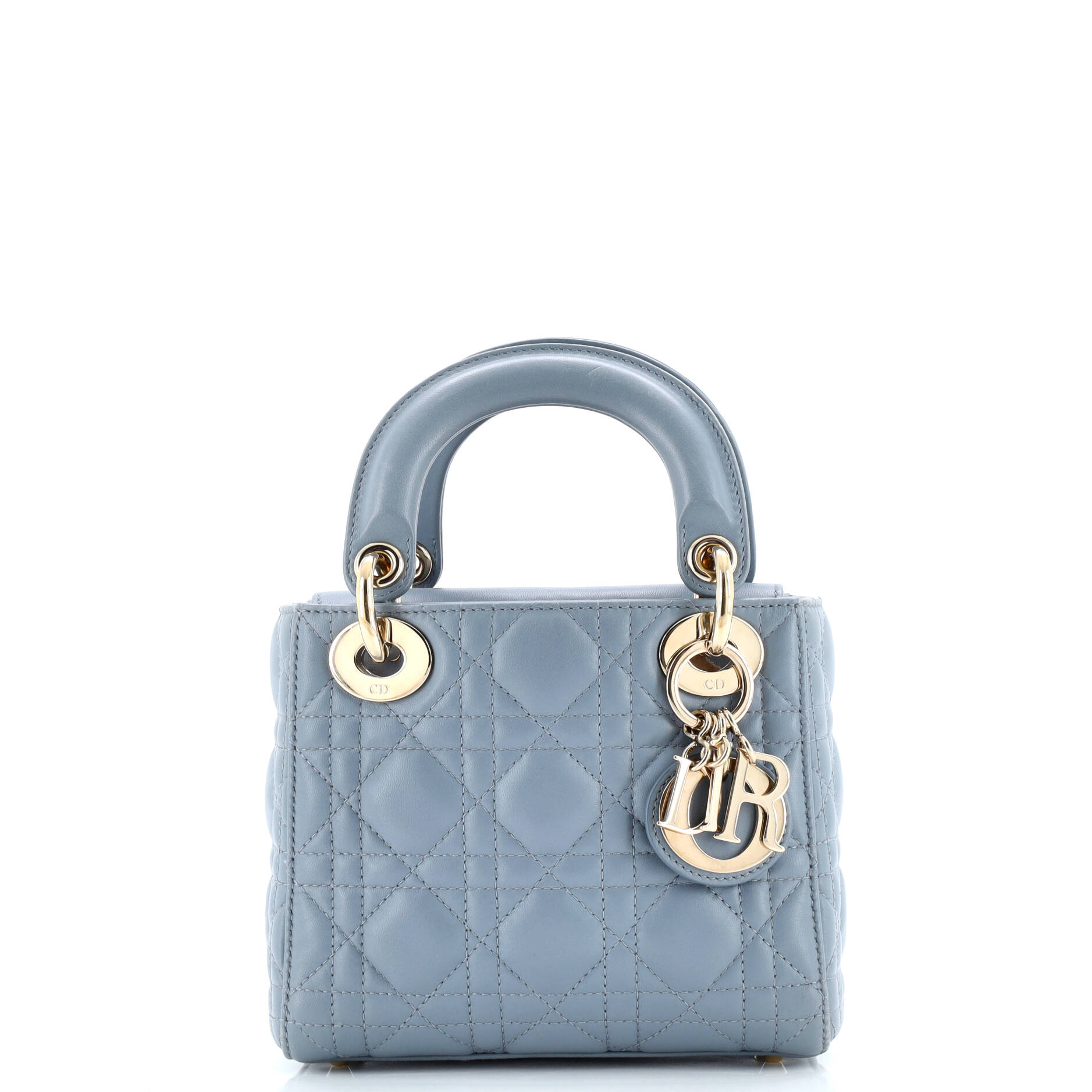 Lady Dior Bag Cannage Quilt Lambskin Mini