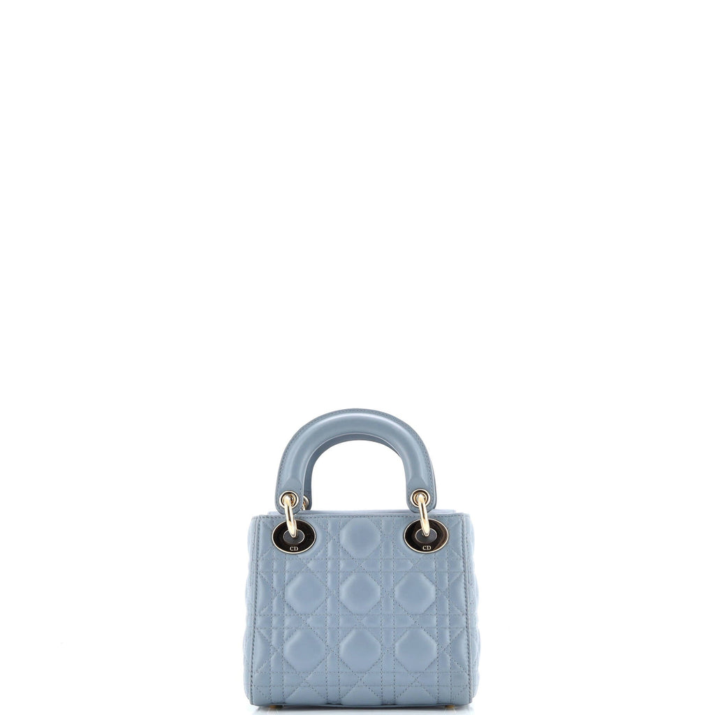 Lady Dior Bag Cannage Quilt Lambskin Mini