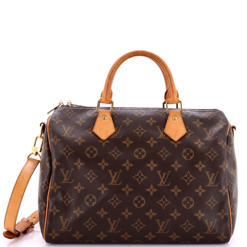 Speedy Bandouliere Bag Monogram Canvas 30