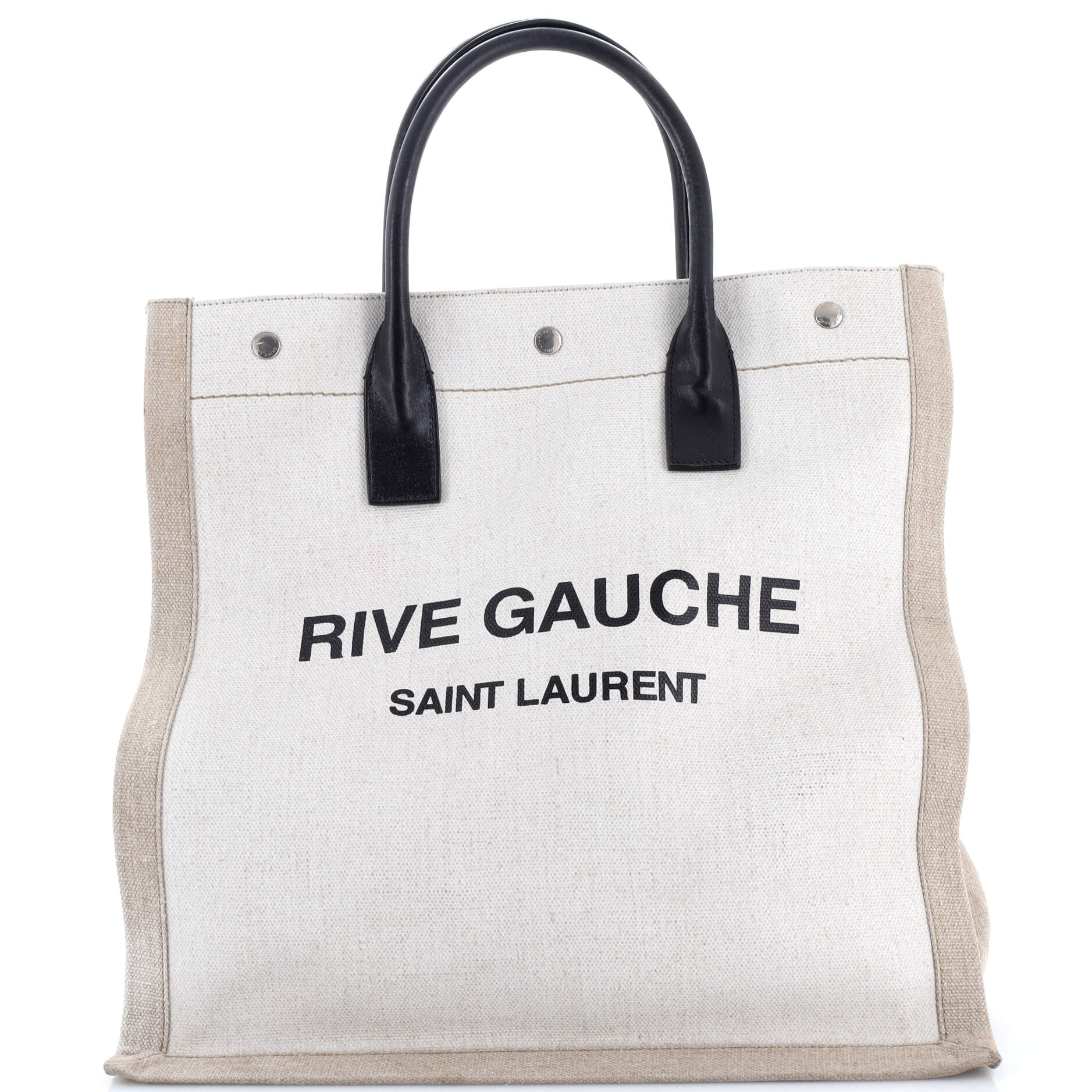 Rive Gauche Shopper Tote Canvas Tall