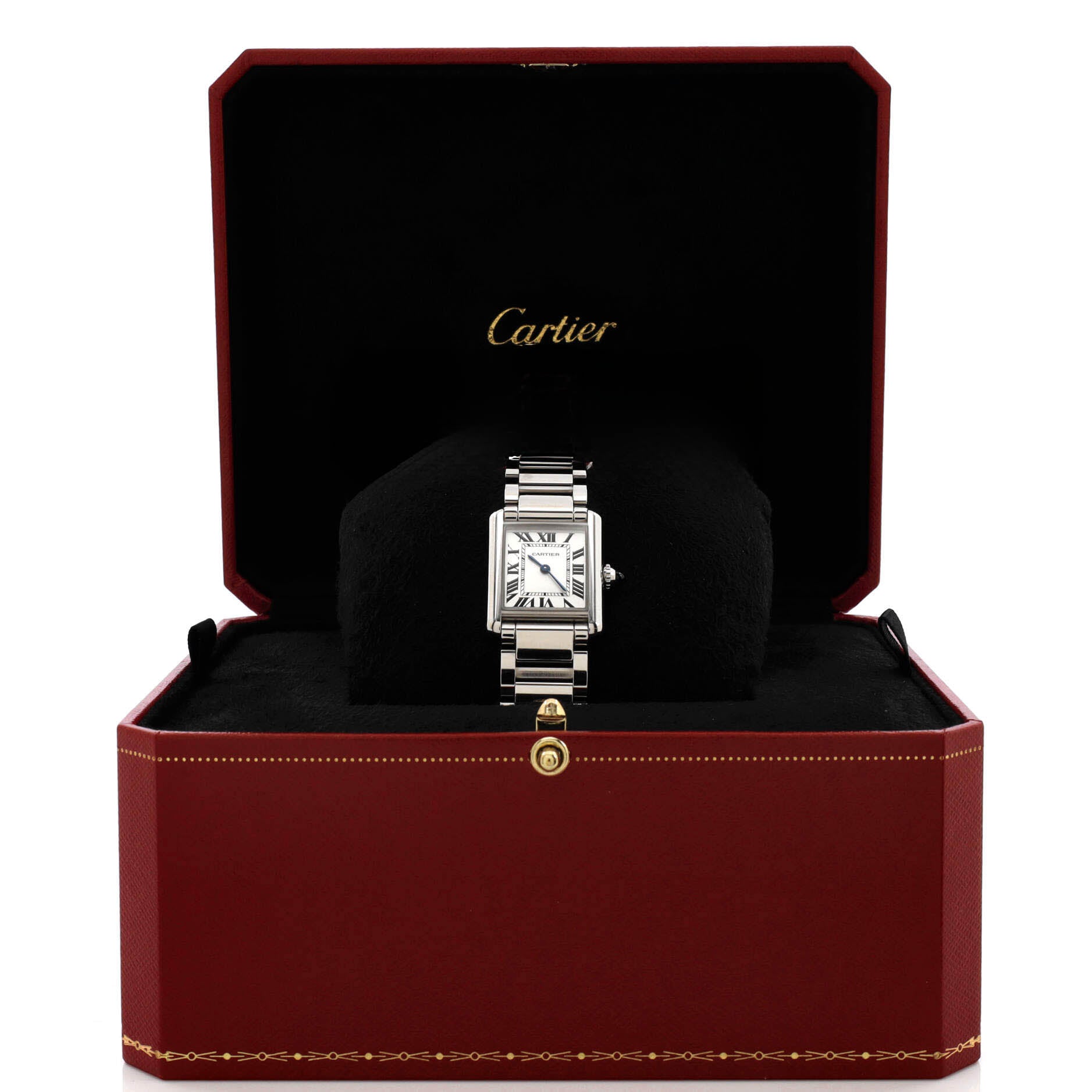 Must de Cartier Tank Quartz Watch Stainless Steel 22