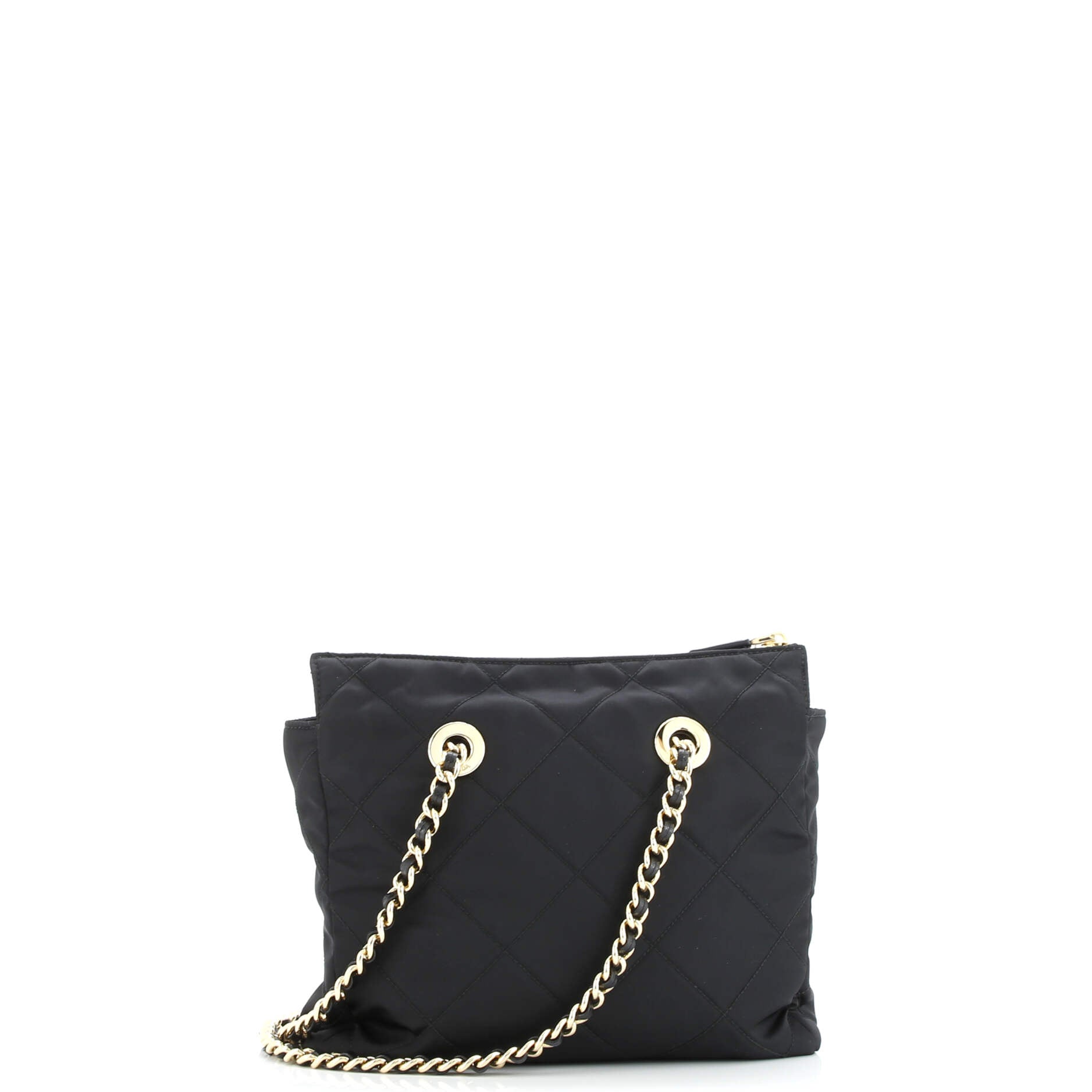 Re-Edition 1995 Chain Tote Quilted Re-Nylon Small