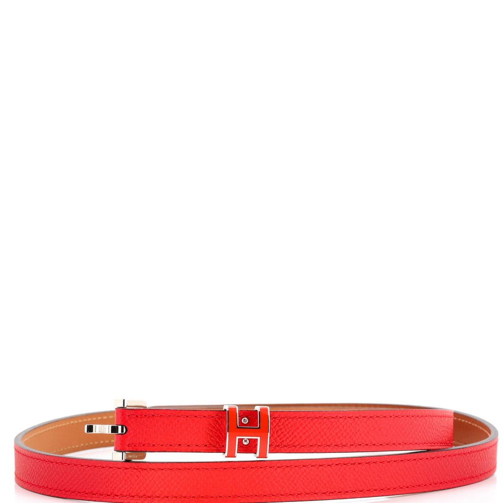 Pop H Belt Leather Thin
