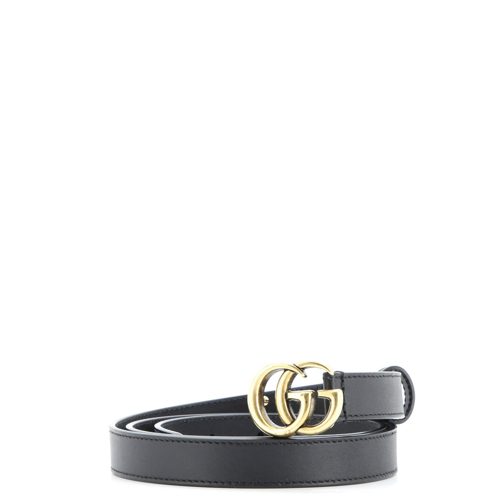 GG Marmont Belt Leather Thin