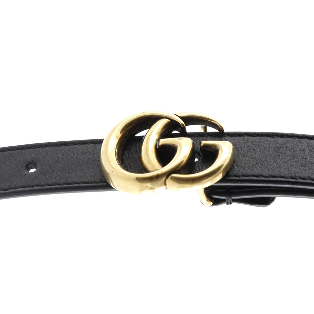 GG Marmont Belt Leather Thin