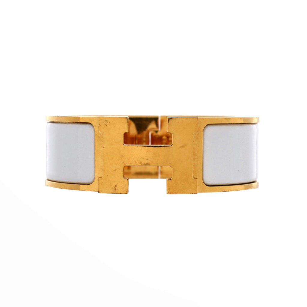 Clic H Bracelet Enamel Wide