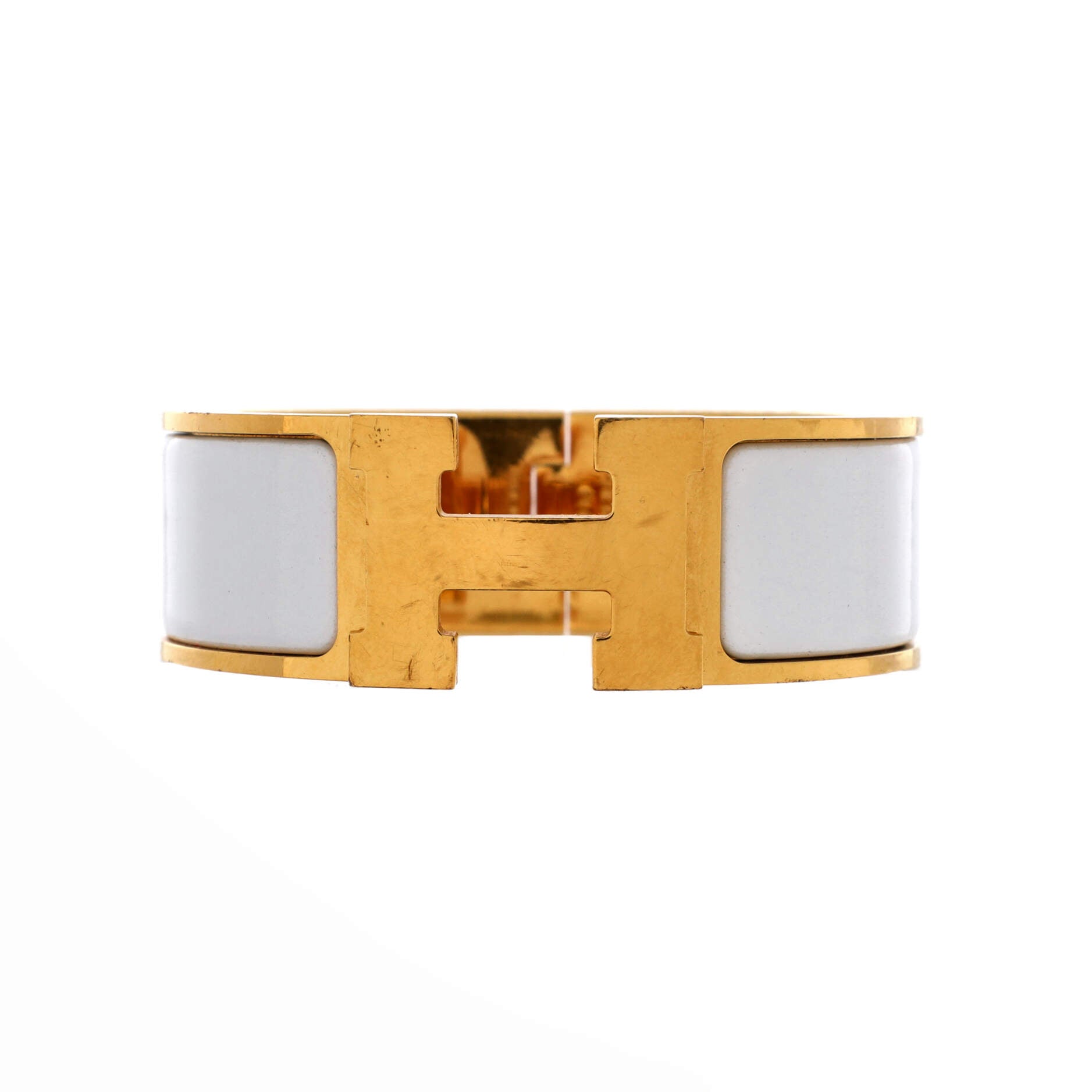 Clic H Bracelet Enamel Wide