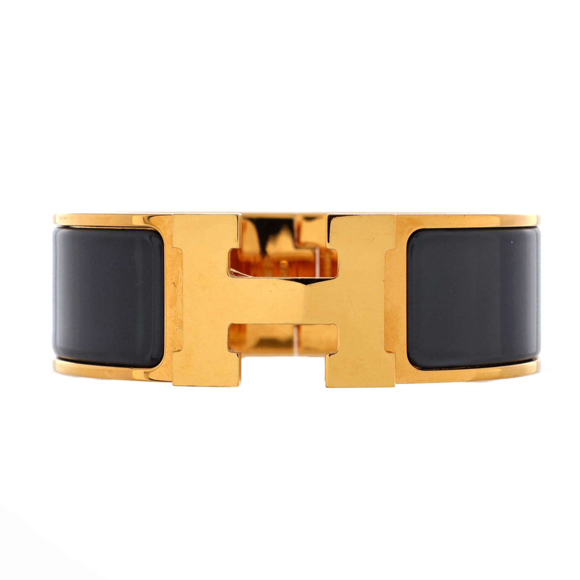 Clic H Bracelet Enamel Wide