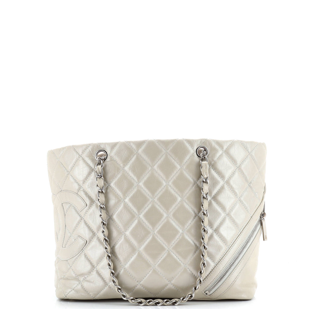 Cotton Club Tote Quilted Aged Calfskin Large