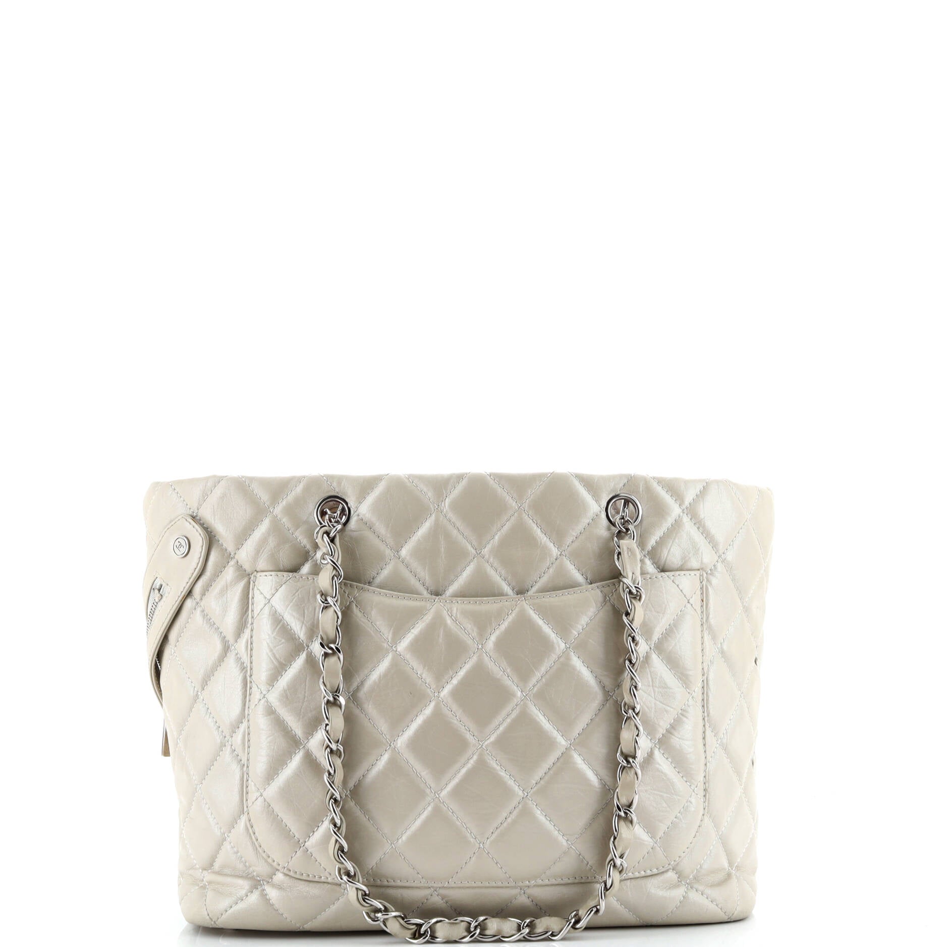 Cotton Club Tote Quilted Aged Calfskin Large