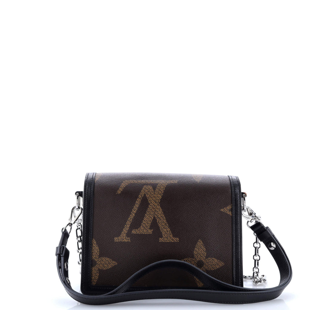 Dauphine Shoulder Bag Reverse Monogram Giant MM