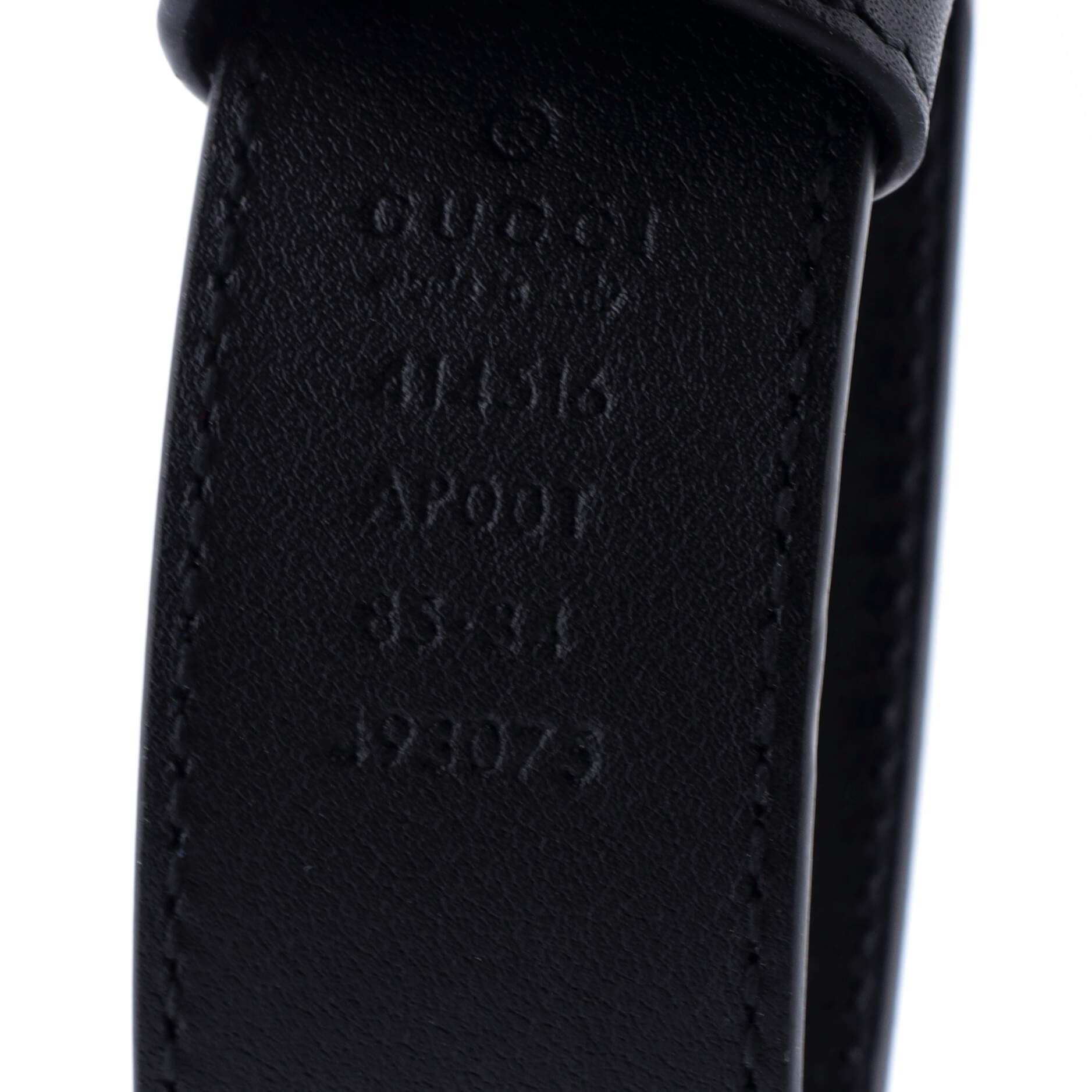 GG Marmont Belt Leather Medium