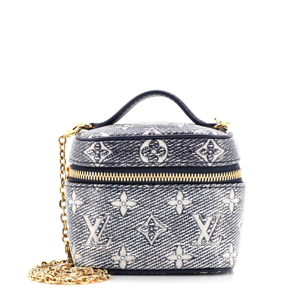 Vanity Case Monoglam Jacquard Canvas Micro