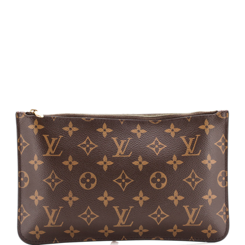 Neverfull Pochette Monogram Canvas Large