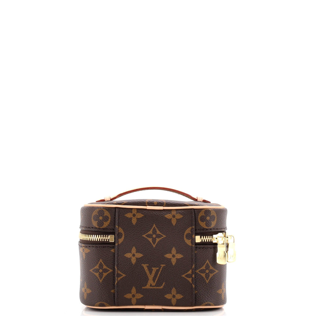 Nice Vanity Case Monogram Canvas Nano