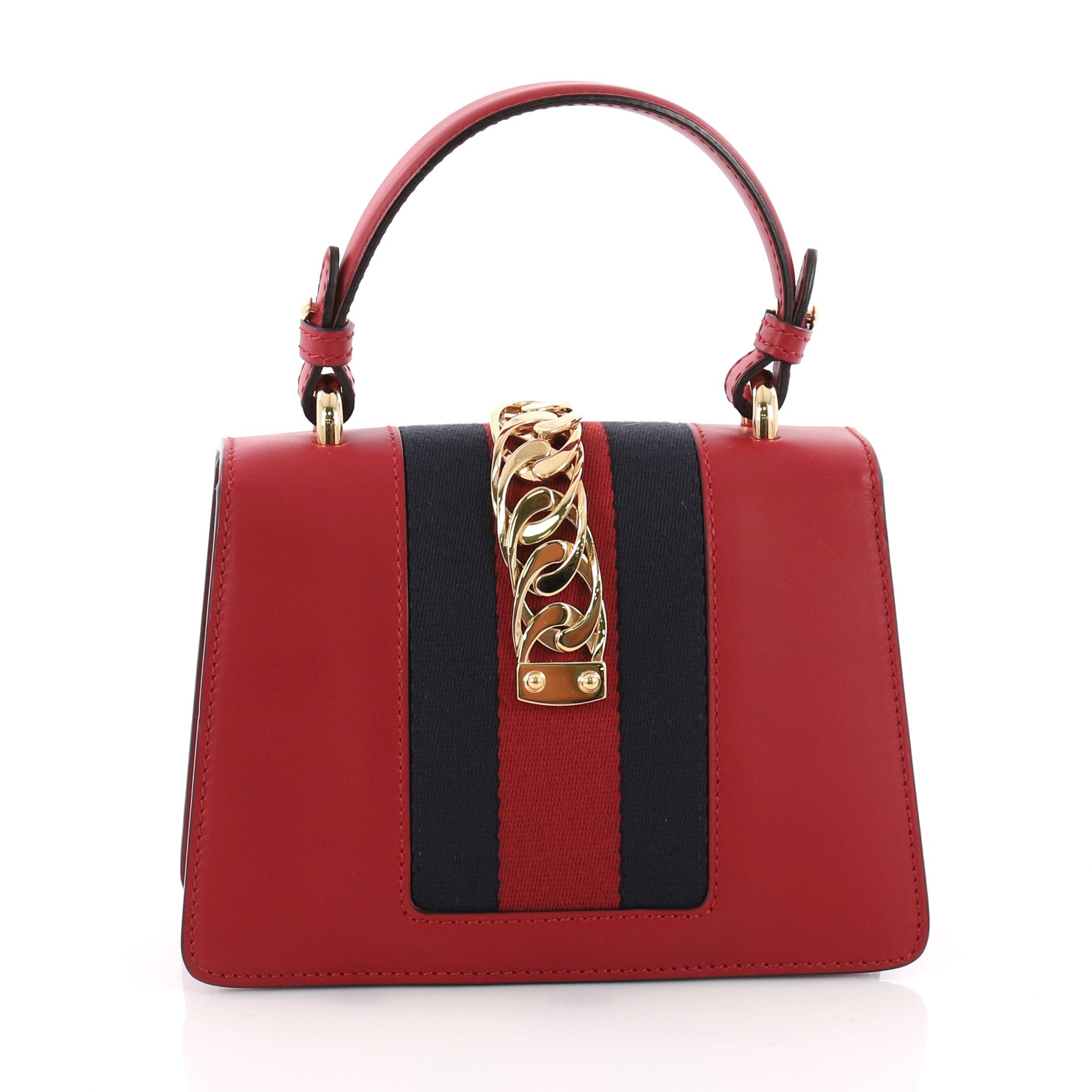 Sylvie Top Handle Bag Leather Mini