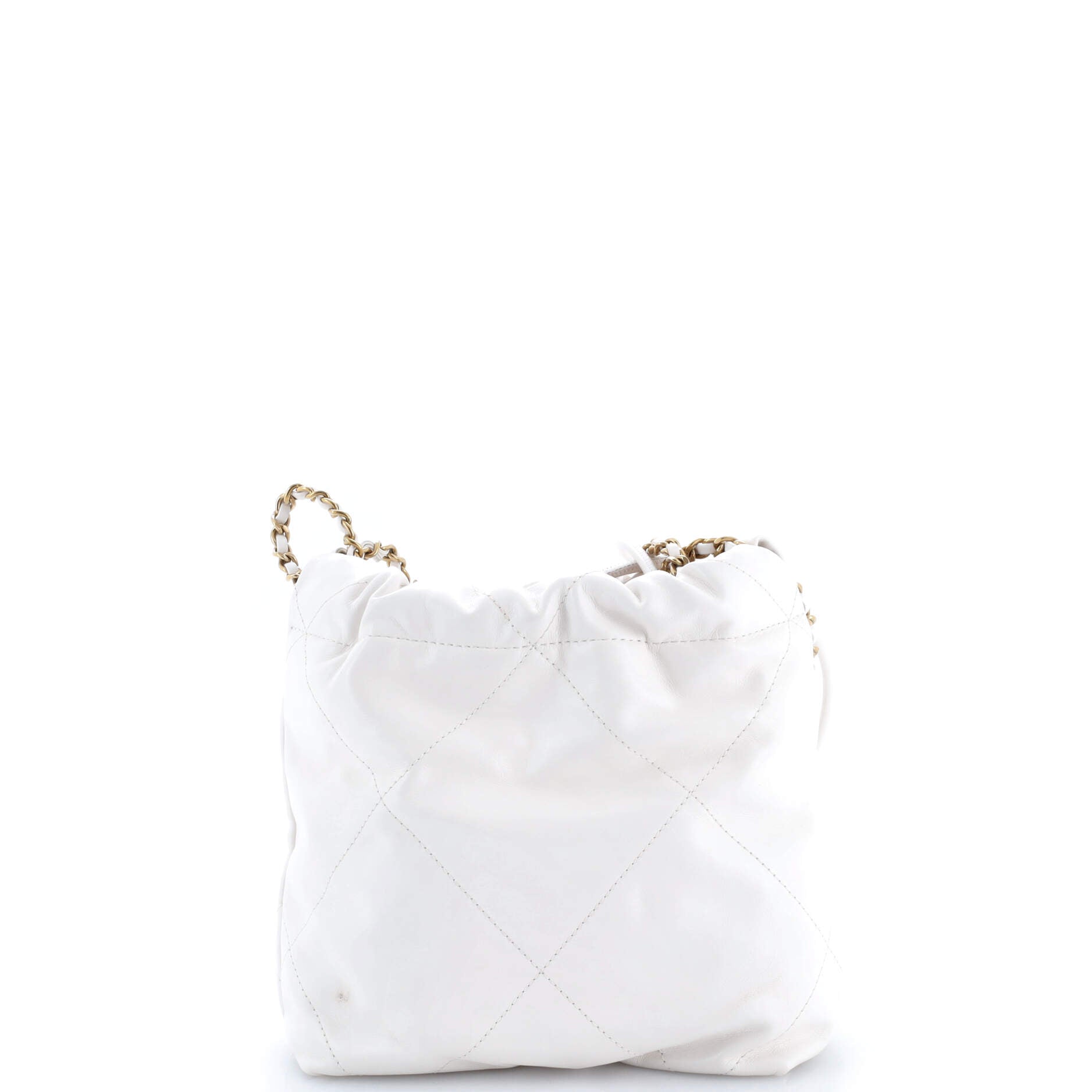 22 Chain Hobo Quilted Calfskin Mini