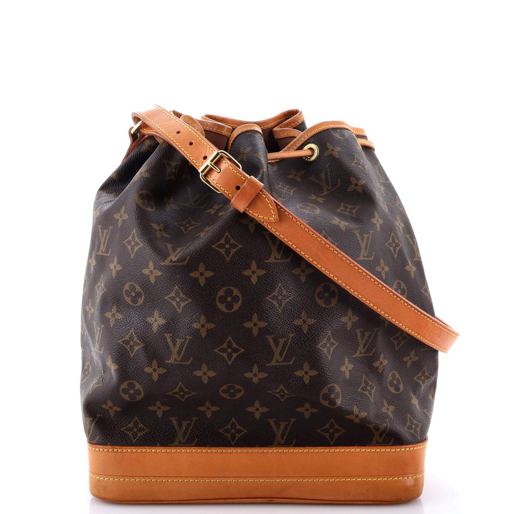 Noe Handbag Monogram Canvas Large
