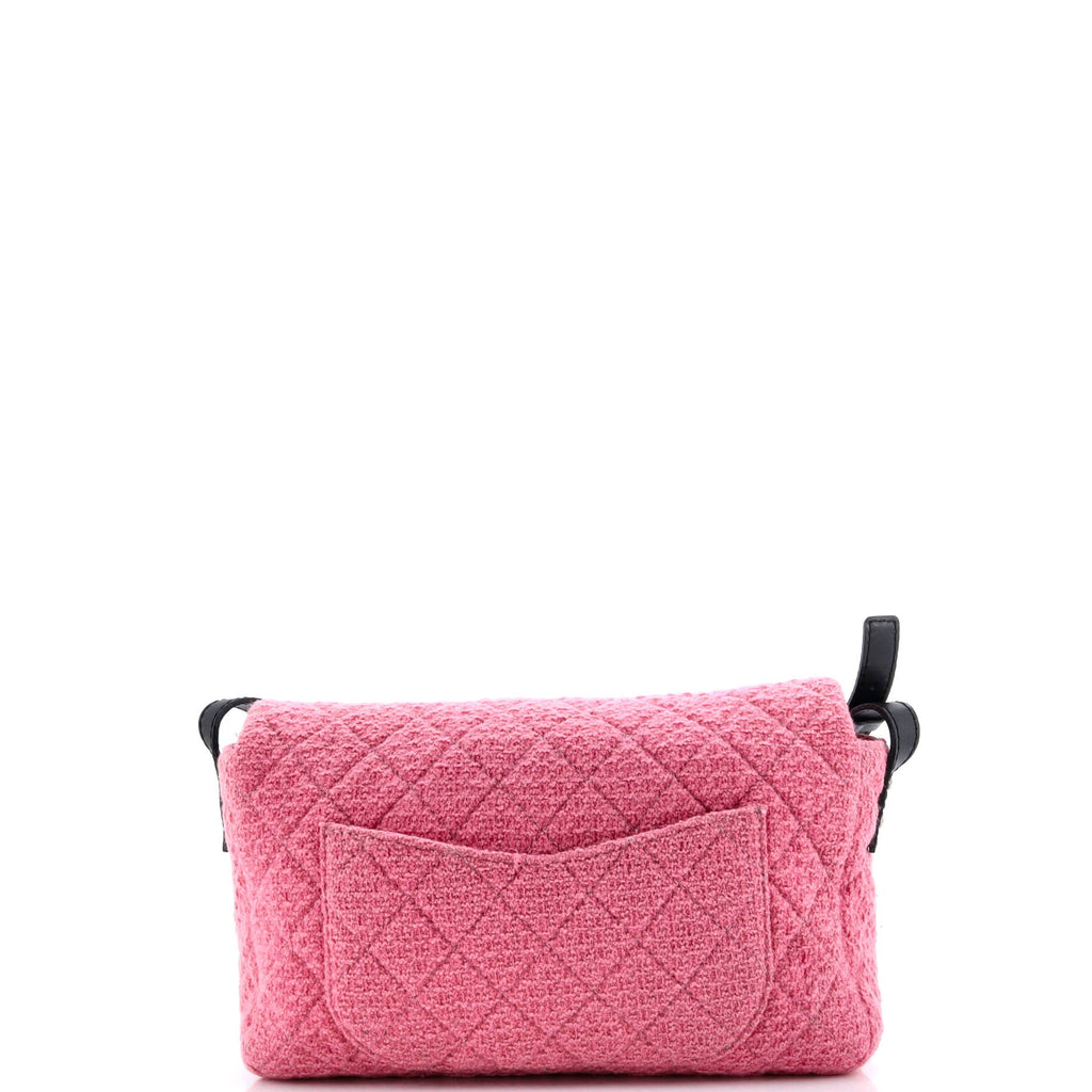 Easy Reissue Messenger Flap Bag Quilted Tweed Large