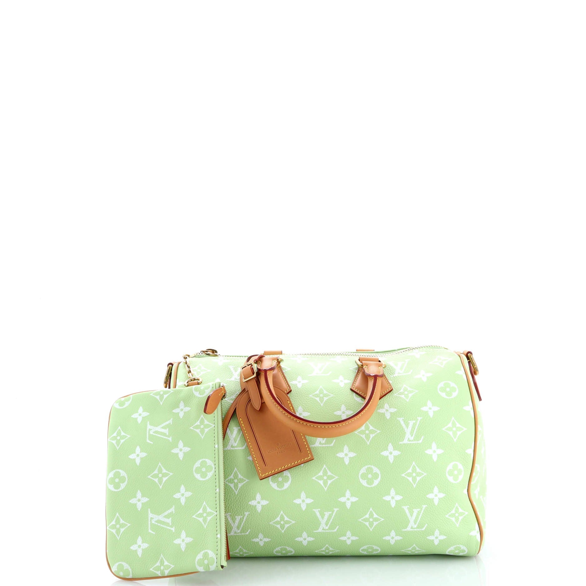 Speedy P9 Bandouliere Bag Monogram Leather 30