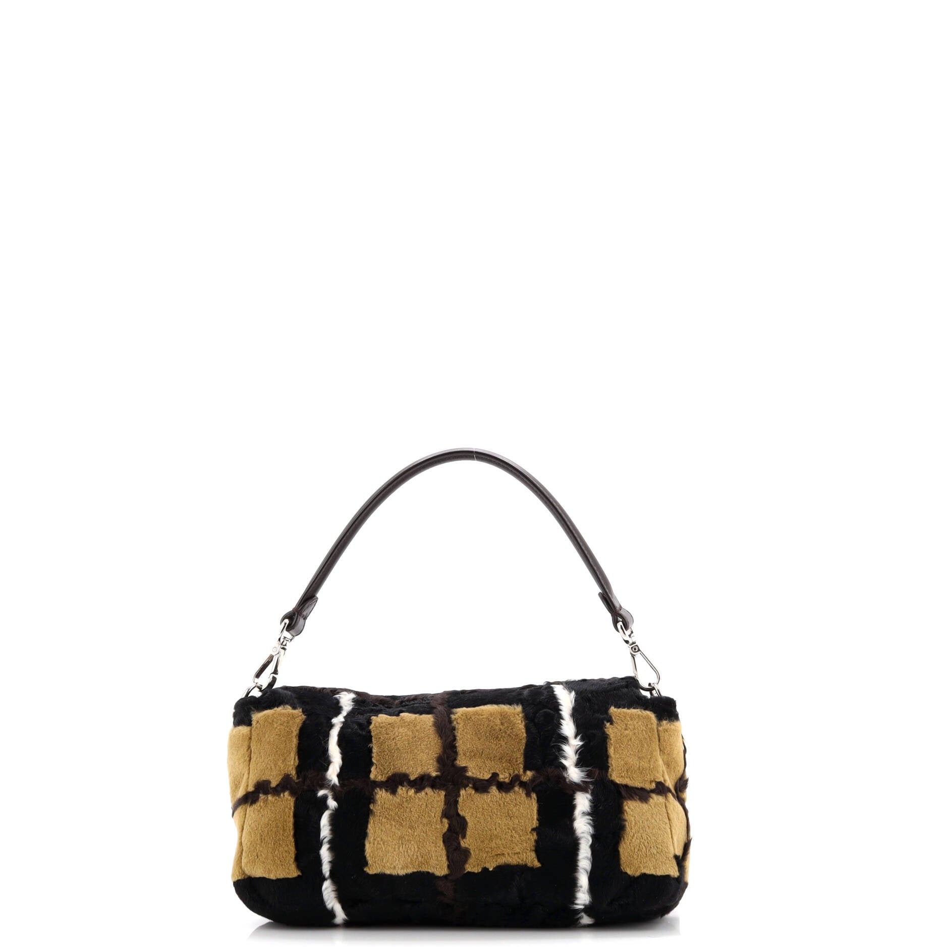 Baguette NM Bag Mink with Suede and Leather Medium