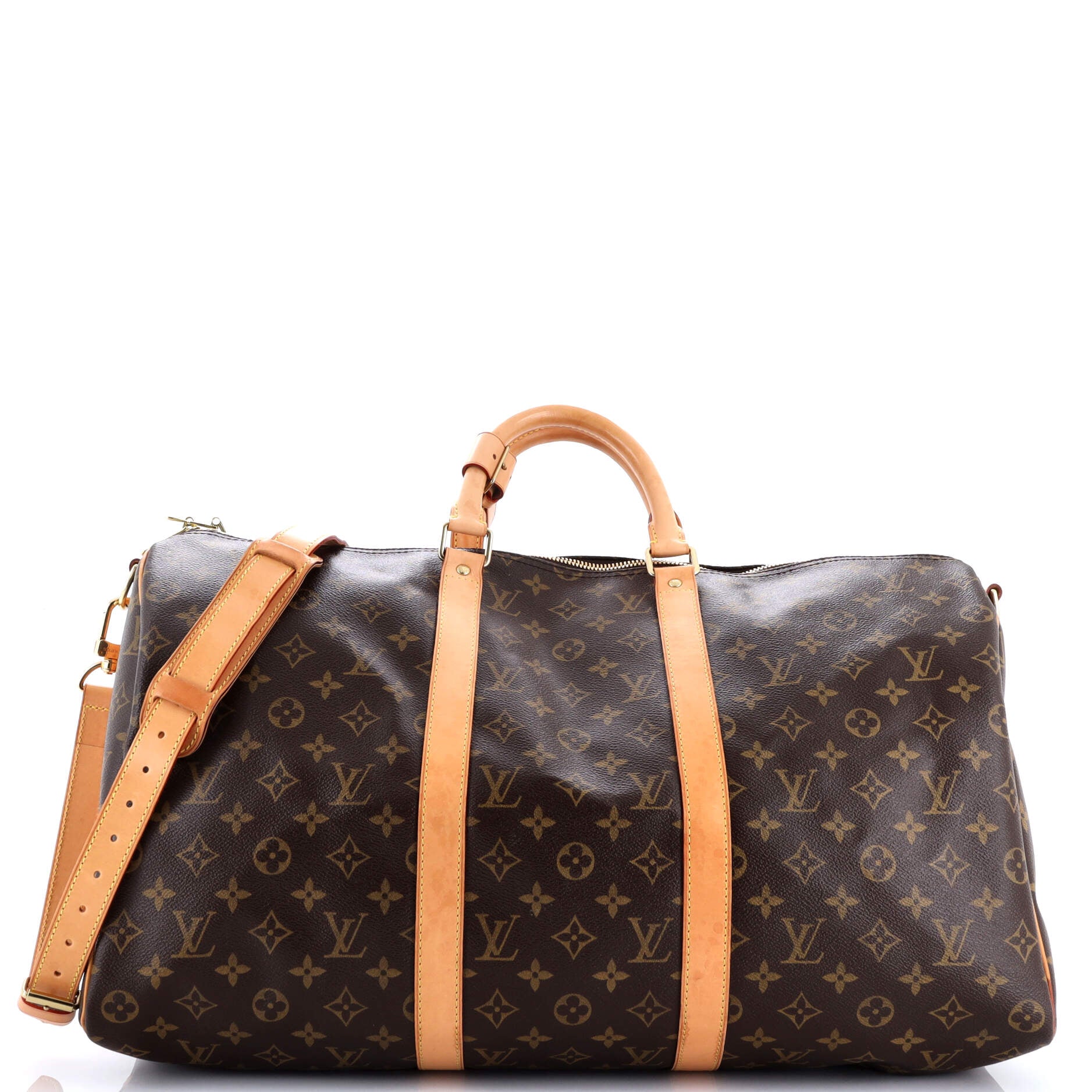 Keepall Bandouliere Bag Monogram Canvas 50