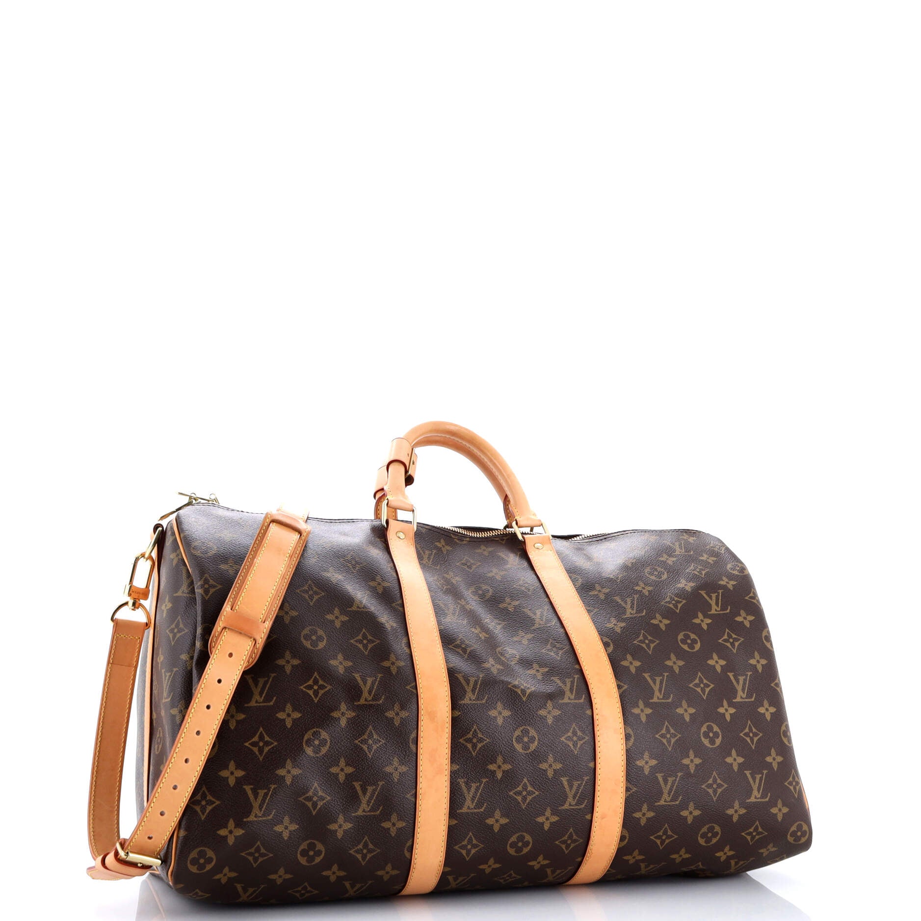 Keepall Bandouliere Bag Monogram Canvas 50
