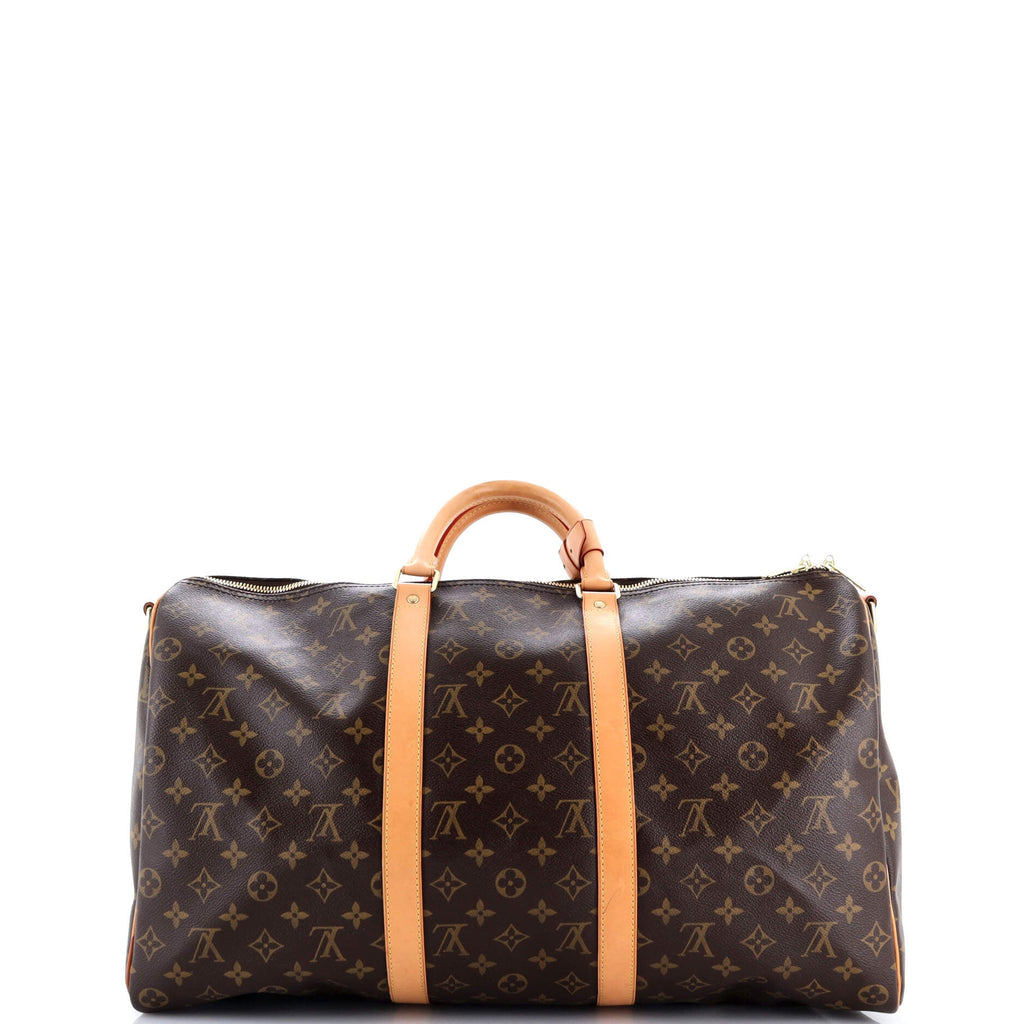 Keepall Bandouliere Bag Monogram Canvas 50