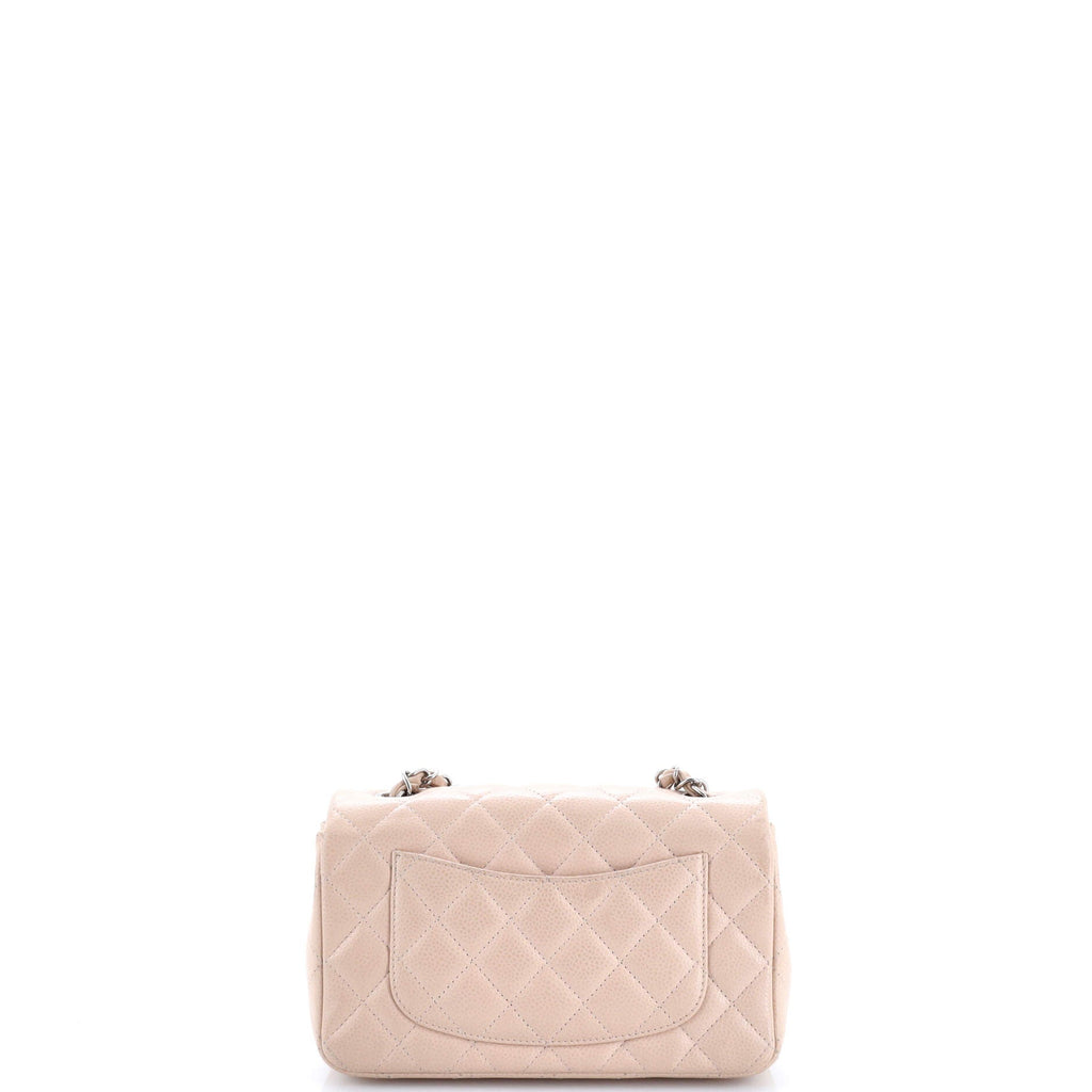 Classic Single Flap Bag Quilted Caviar Mini