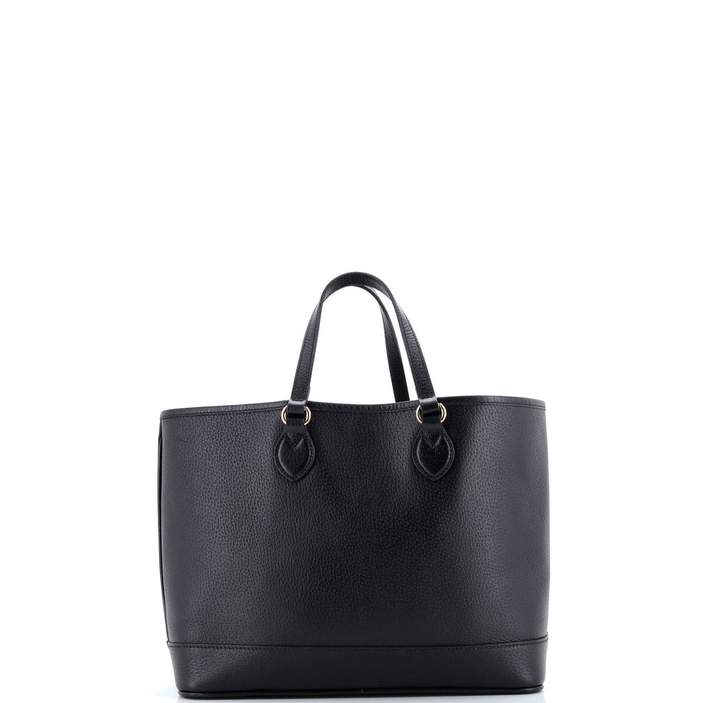 Ophidia Top Handle Shopping Tote Leather Small