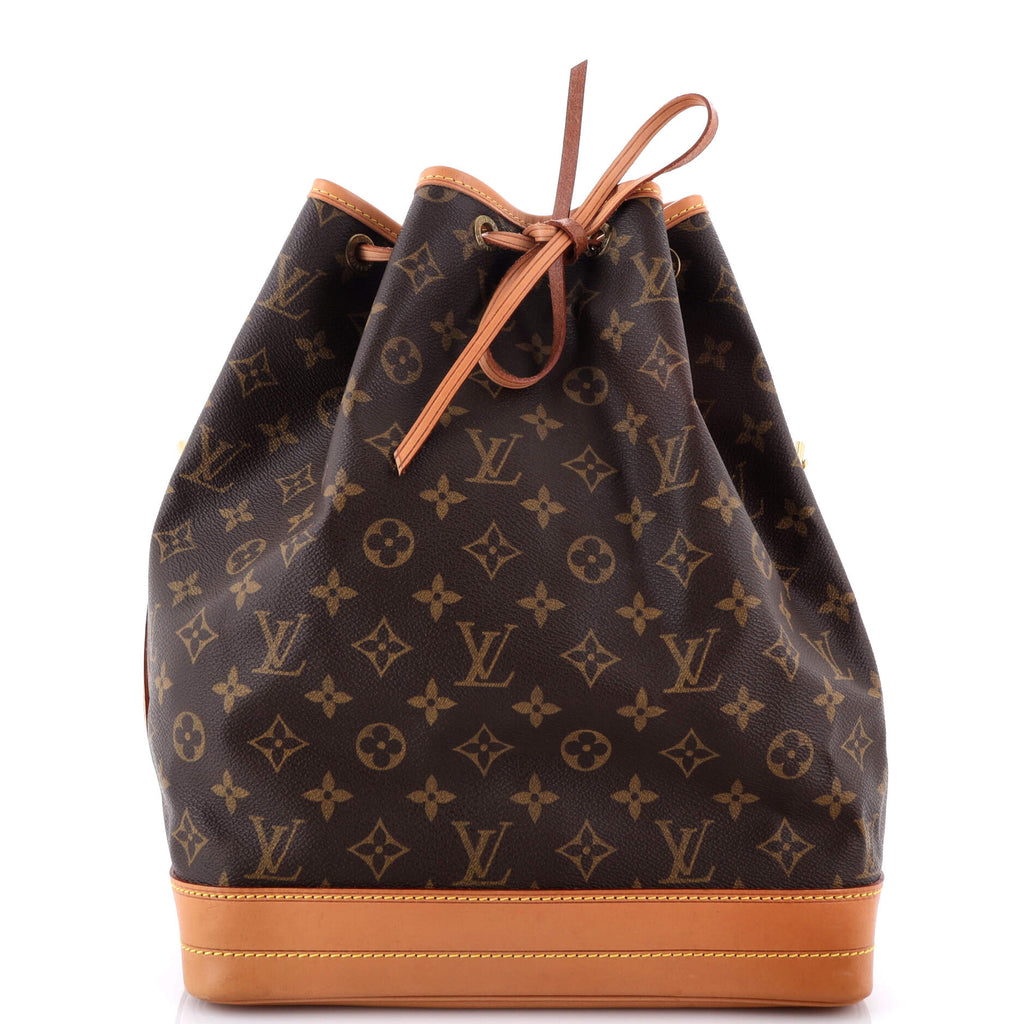 Noe Handbag Monogram Canvas Large