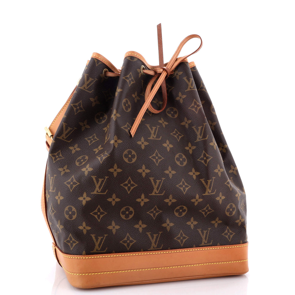Noe Handbag Monogram Canvas Large