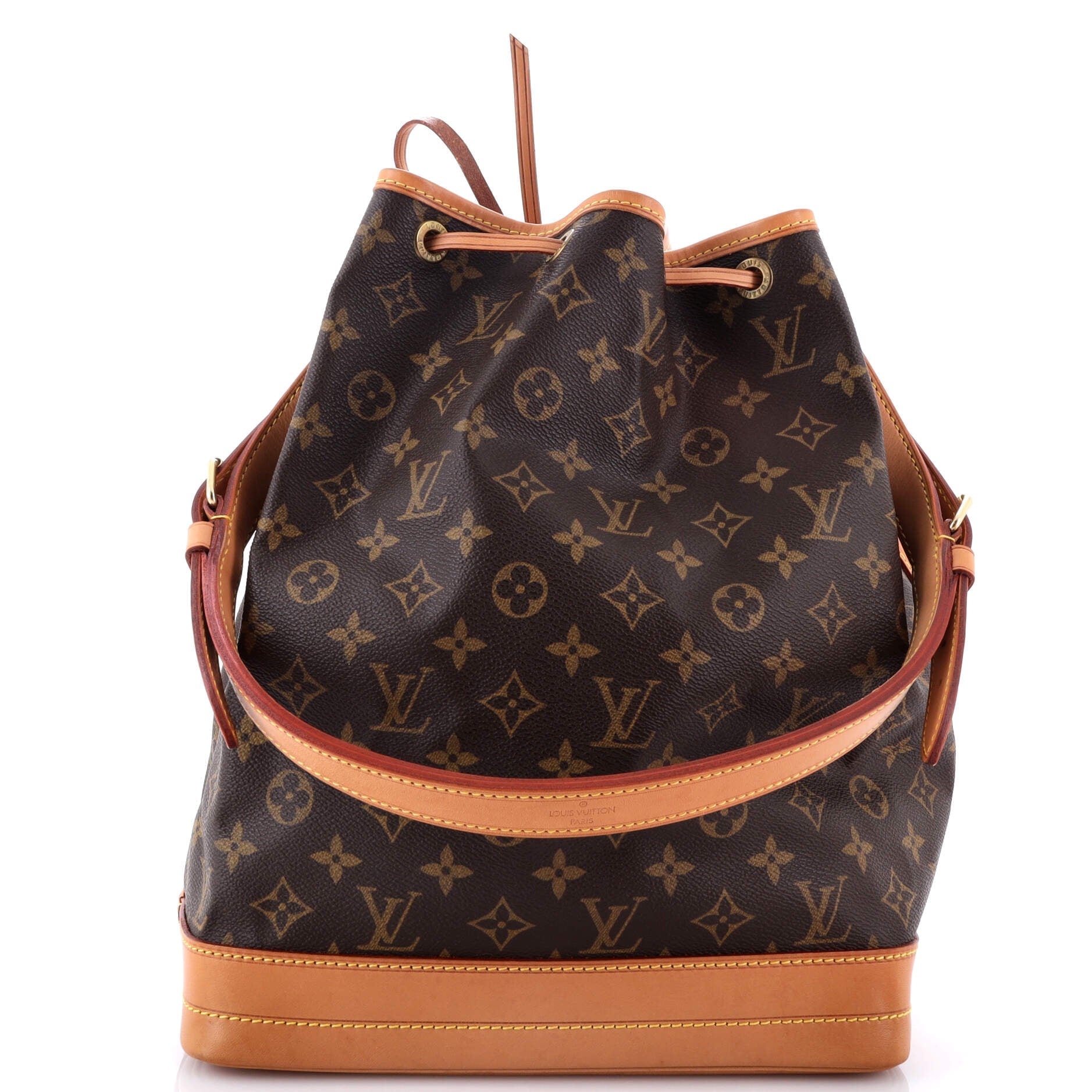 Noe Handbag Monogram Canvas Large