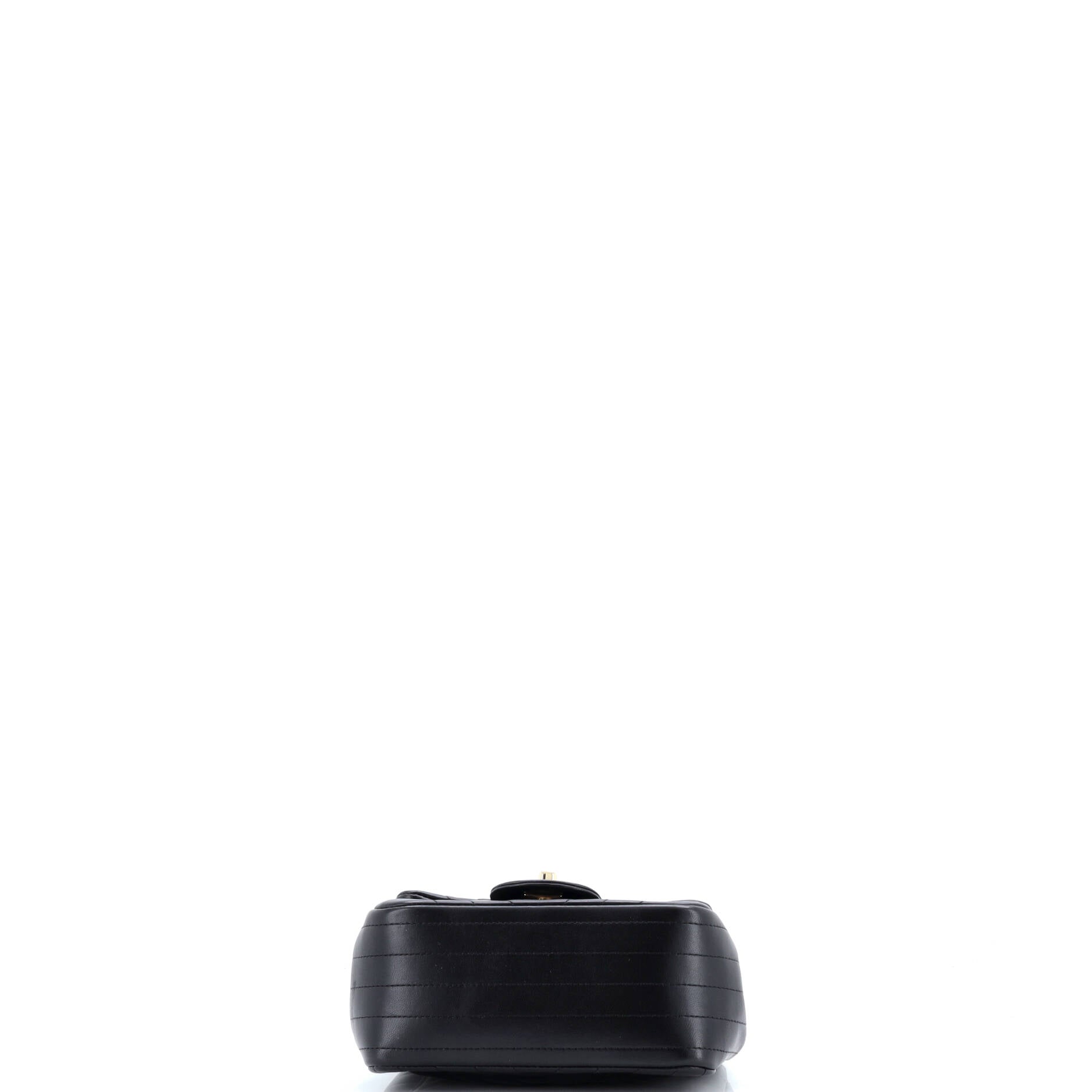 Square Classic Single Flap Bag Chevron Lambskin Mini