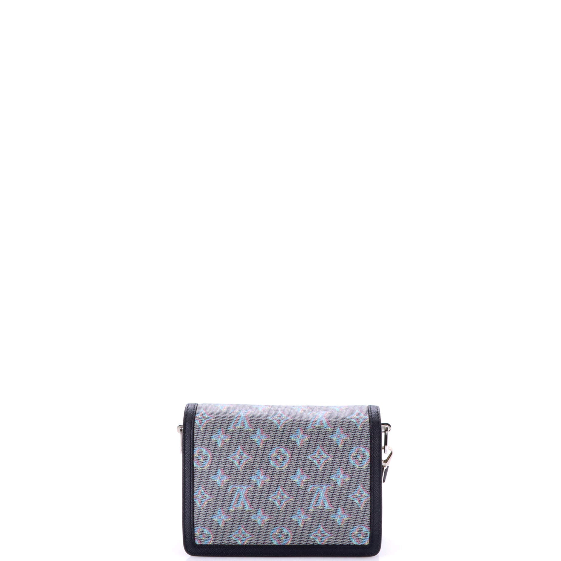 Dauphine Shoulder Bag Damier Monogram LV Pop Canvas Mini