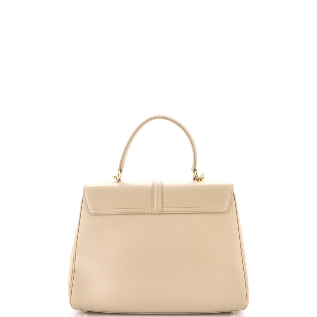 16 Top Handle Bag Smooth Calfskin Medium