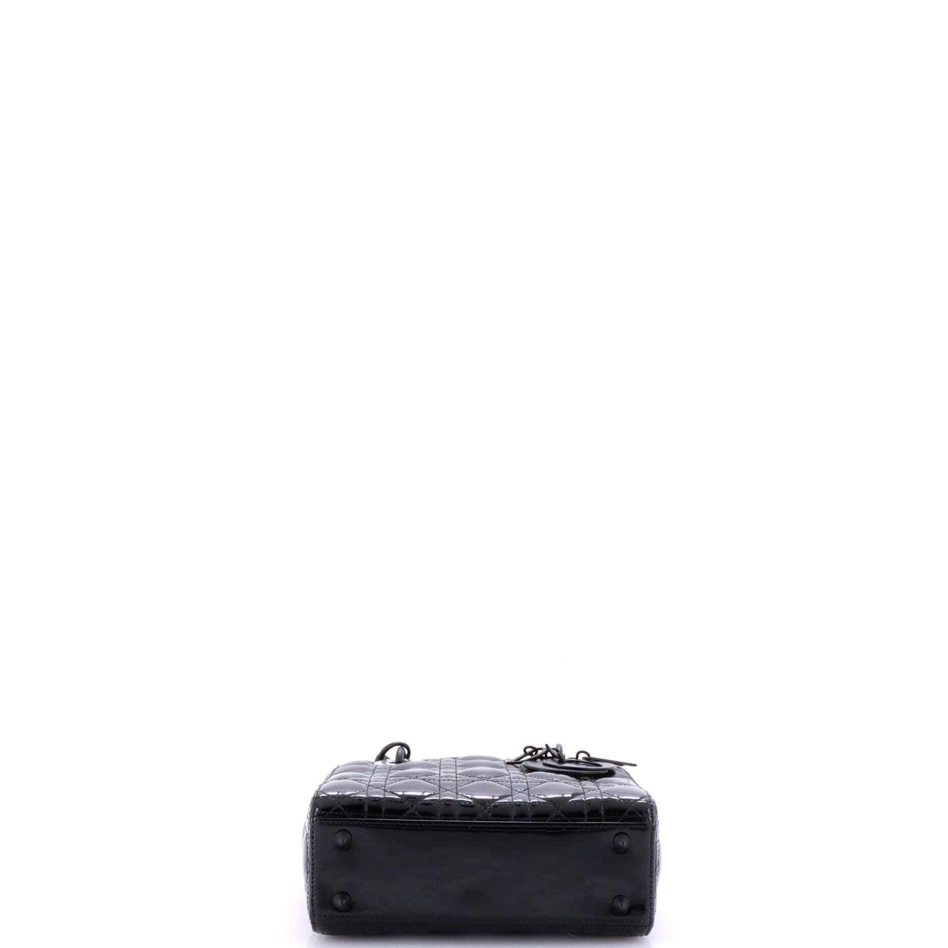 Lady Dior Bag Cannage Quilt Gradient Patent Small