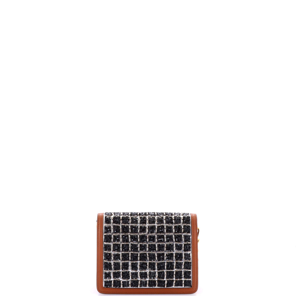Dauphine Shoulder Bag Beaded Tweed Mini