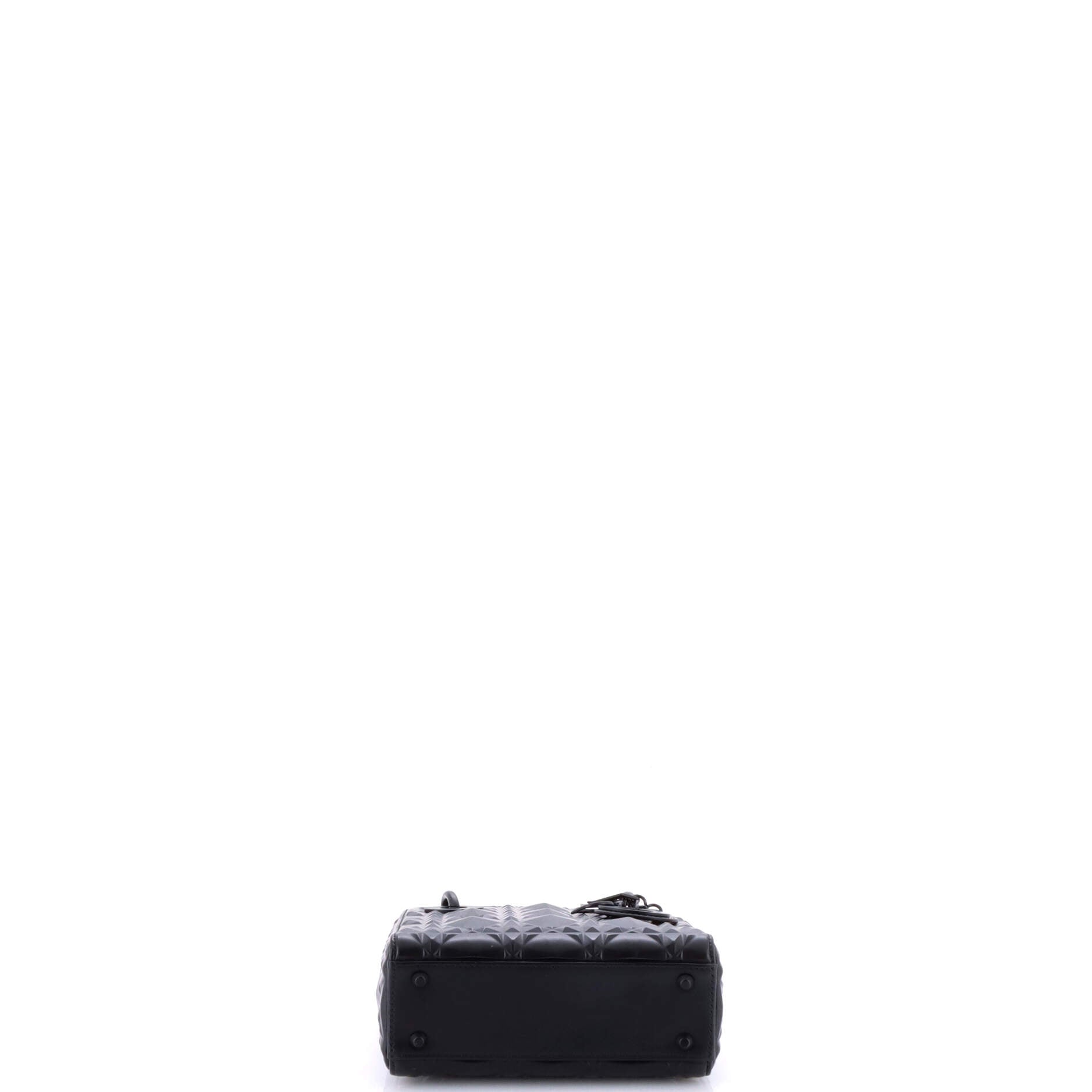 Lady Dior Bag Diamond Motif Cannage Calfskin Mini