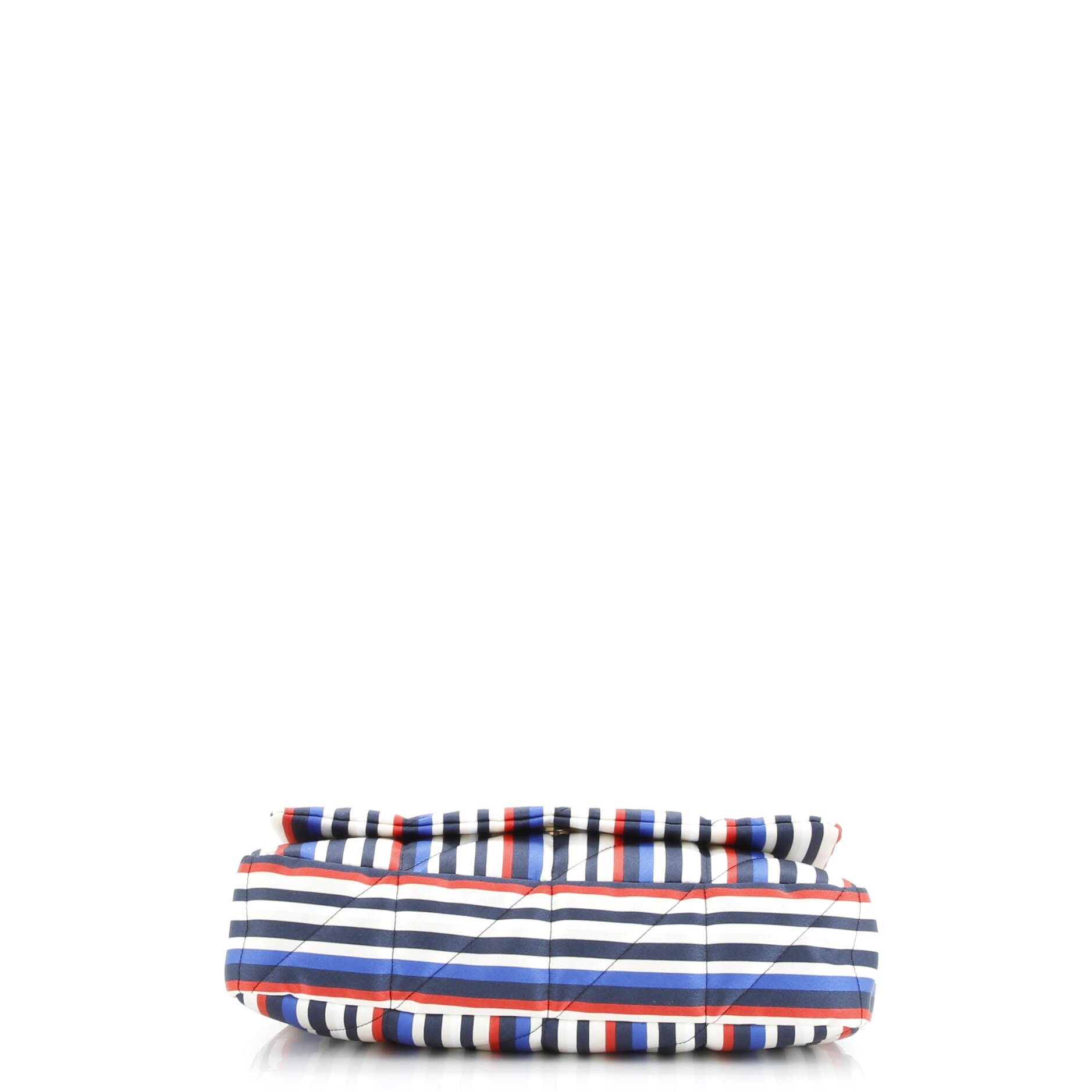 Jamie Flap Bag Quilted Printed Silk Medium
