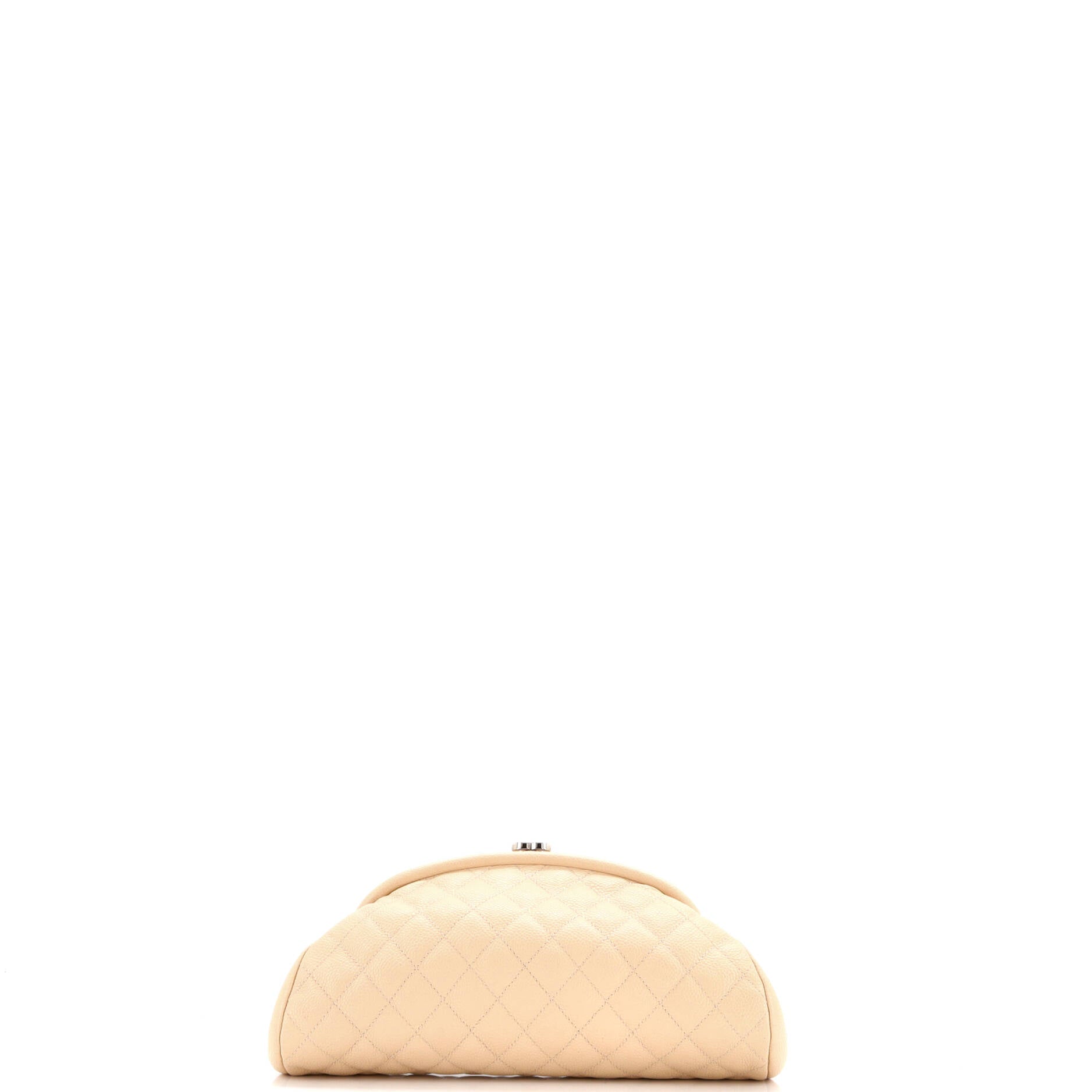 Timeless Clutch Quilted Caviar