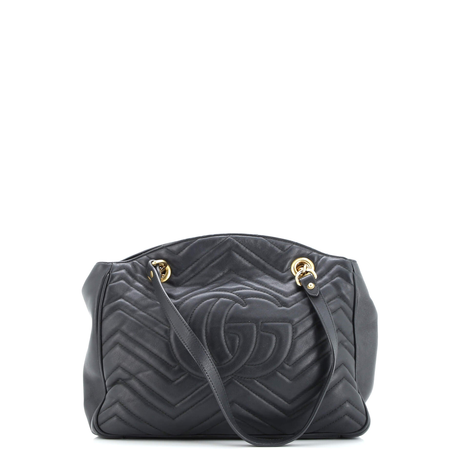 GG Marmont Chain Tote Matelasse Leather Medium