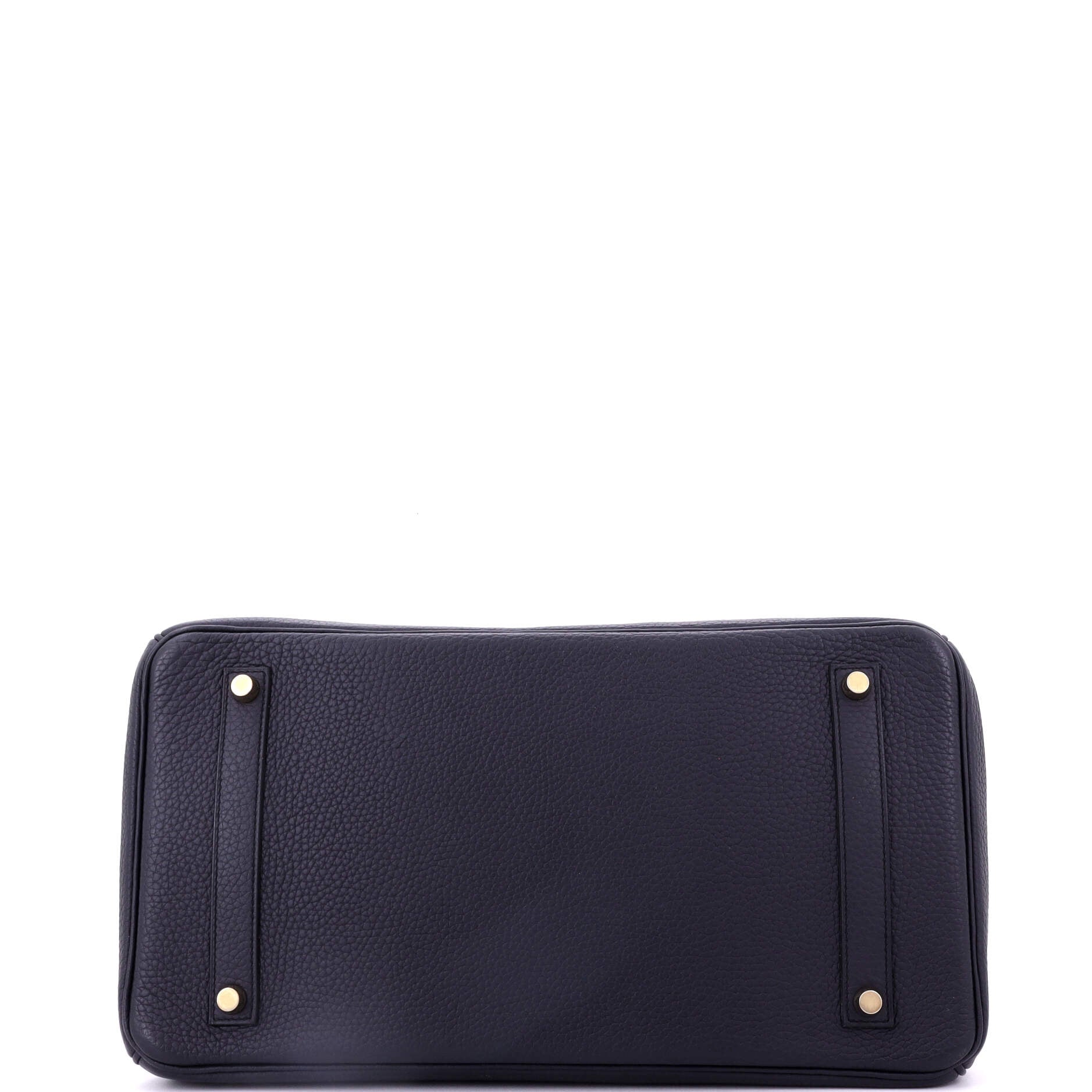 Birkin Handbag Bleu Indigo Togo with Gold Hardware 35
