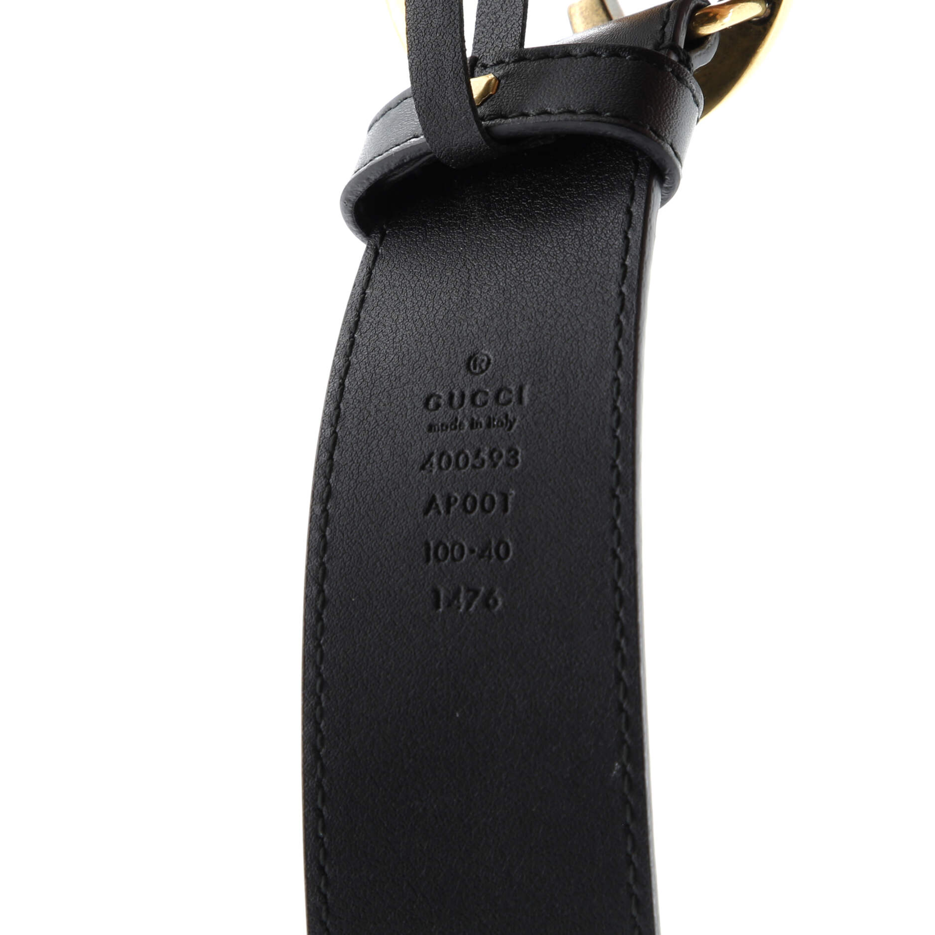 GG Marmont Belt Leather Medium